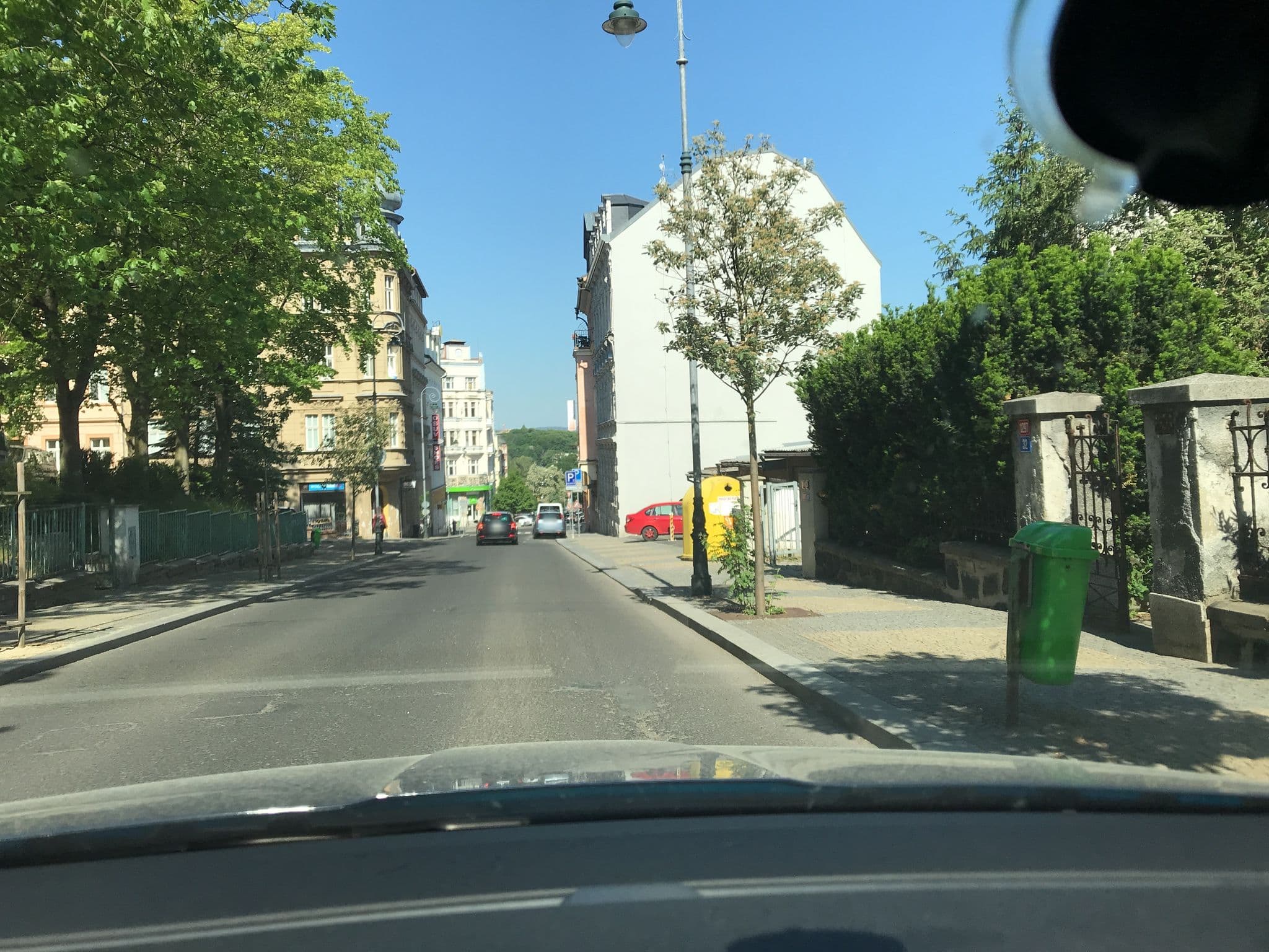 Street view near Apartment Krále Jiřího, Karlovy Vary — © atze777 (CC BY-SA · Mapillary)