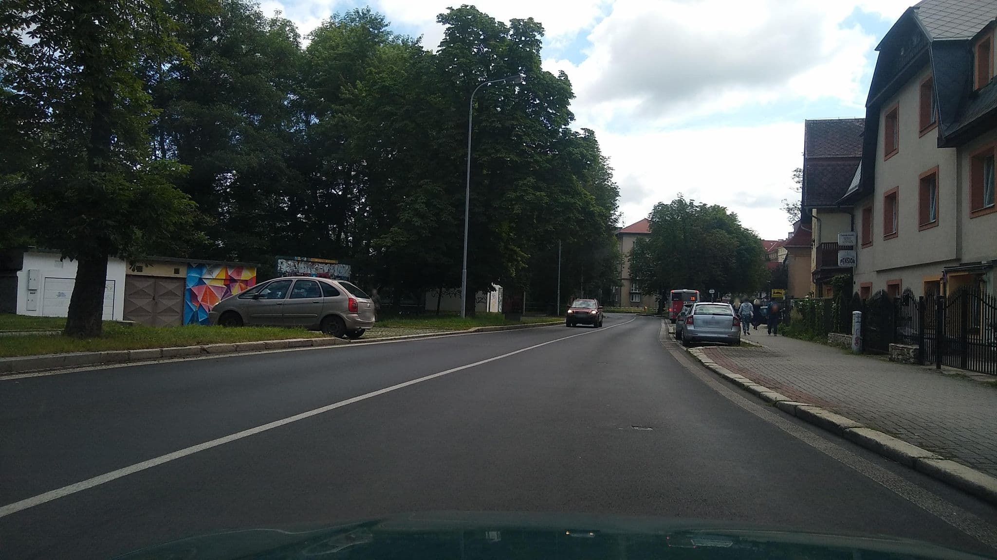 Street view near Hostel Holiday, Karlovy Vary — © wegavision (CC BY-SA · Mapillary)