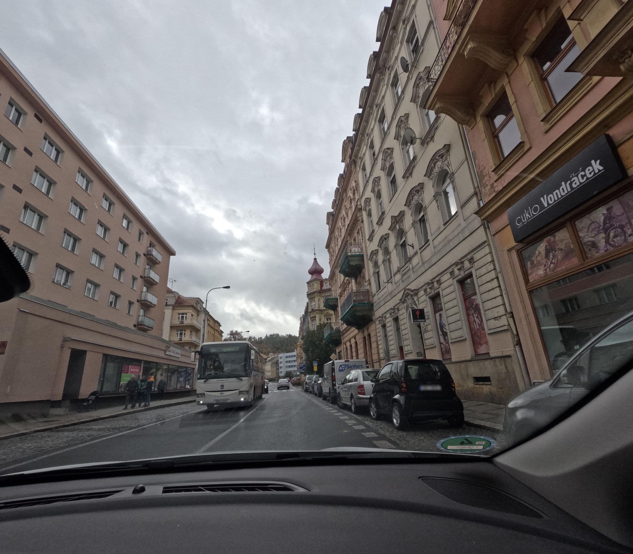 Street view near Apartament Tolin, Karlovy Vary — © chuck (CC BY-SA · Mapillary)