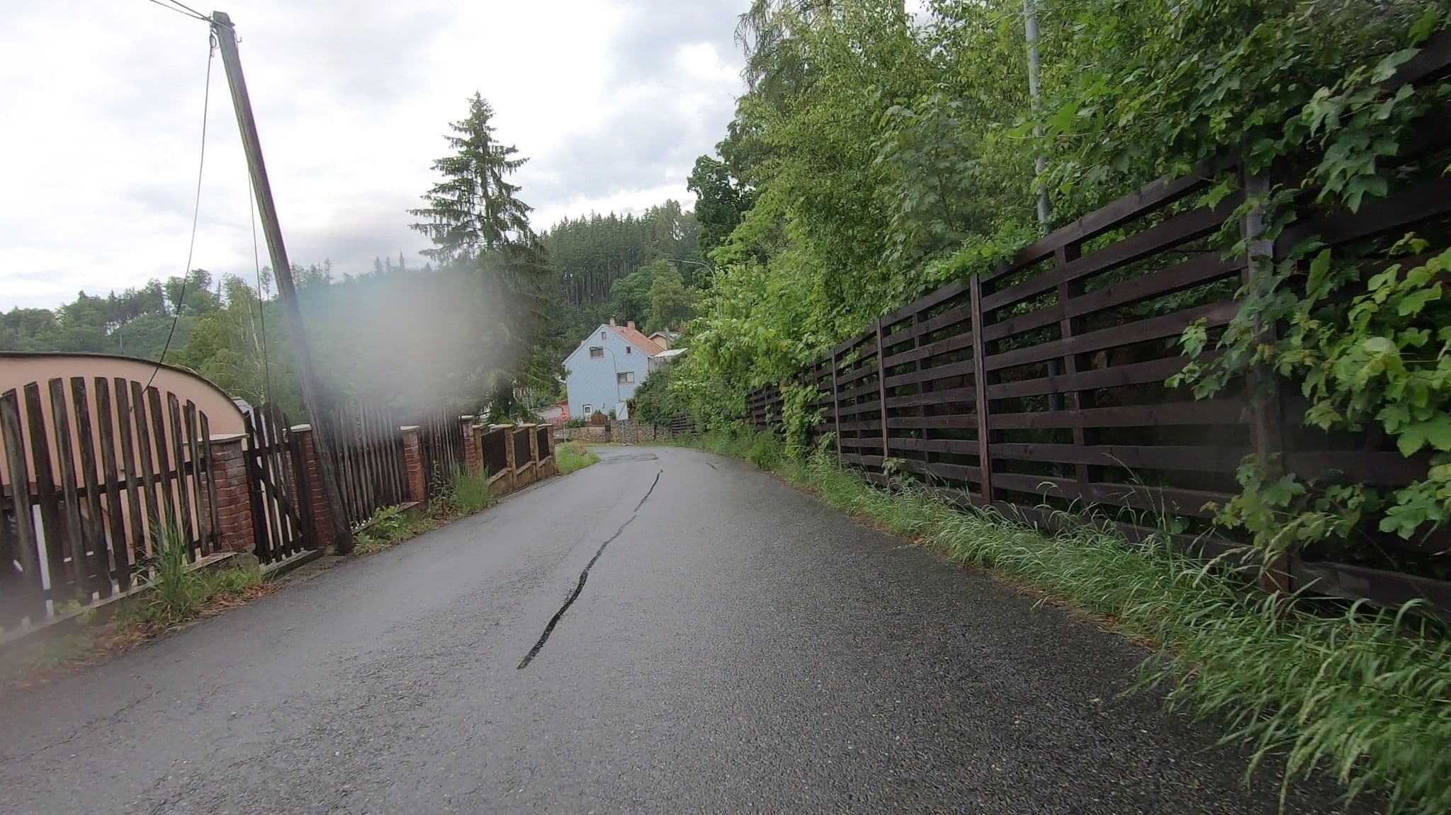 Street view near Penzion Panorama, Karlovy Vary — © J-K (CC BY-SA · Mapillary)