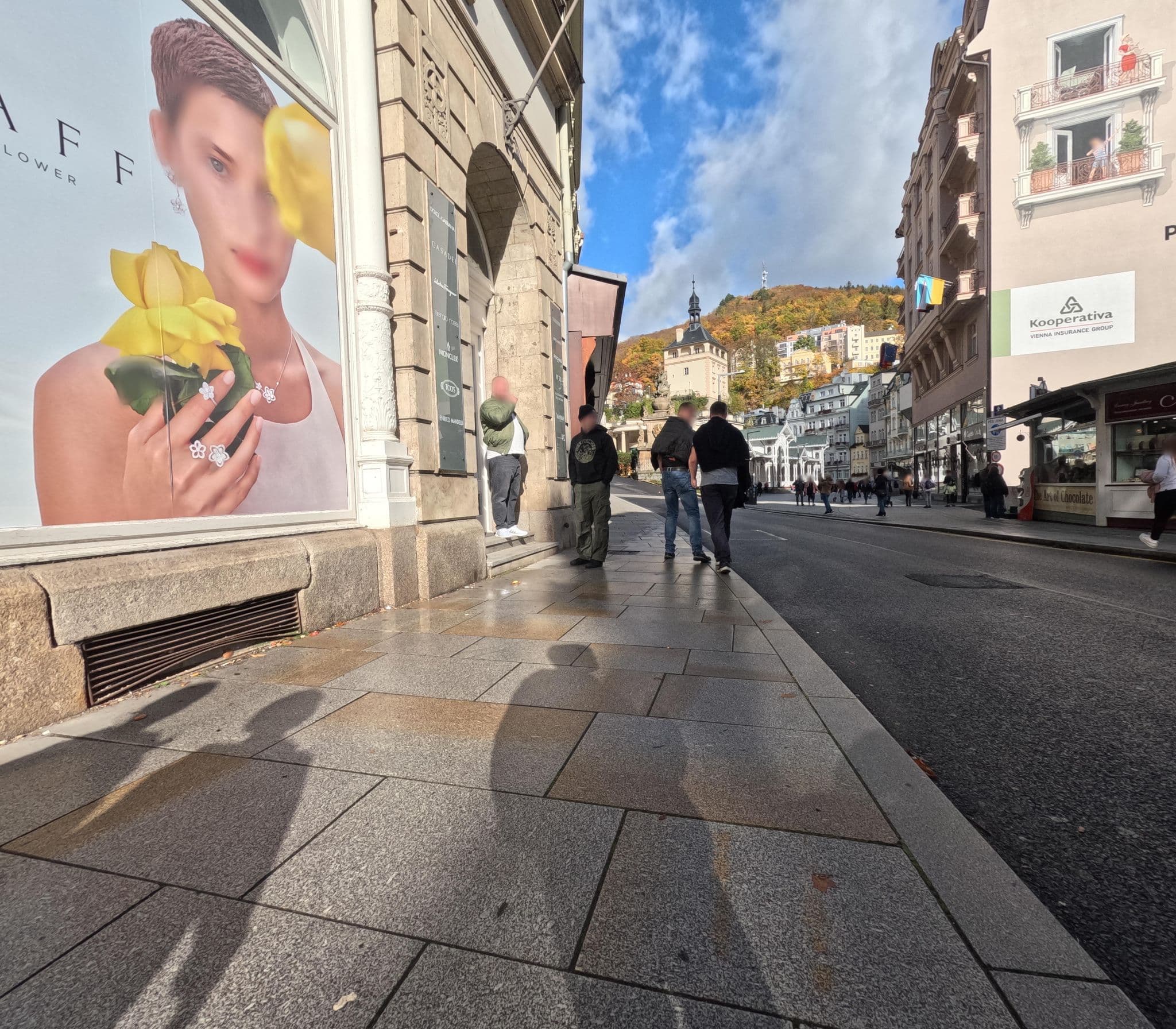 Street view near Apartment U Tří jehňátek, Karlovy Vary — © chuck (CC BY-SA · Mapillary)
