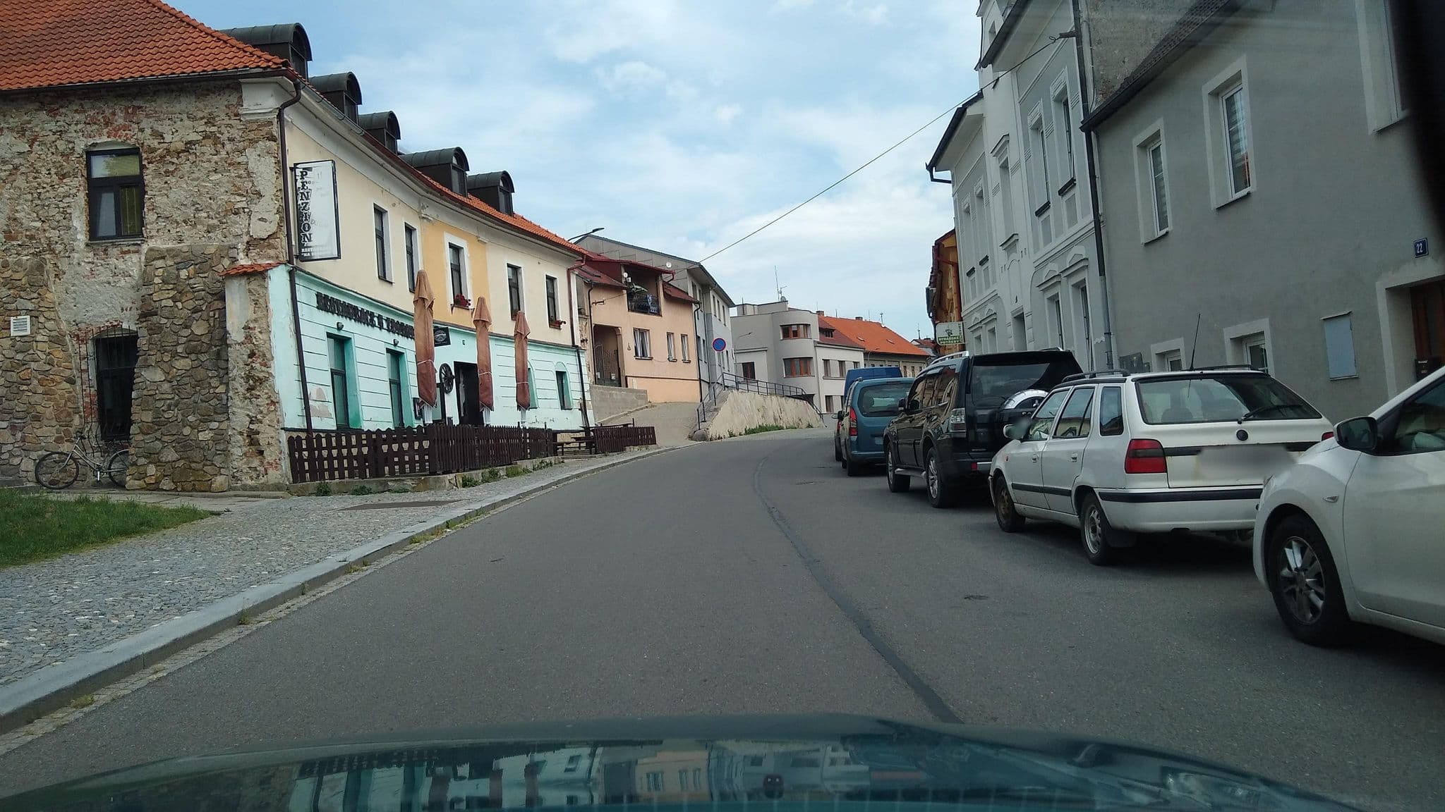 Street view near Penzion a restaurace Na Zborově, Strakonice — © wegavision (CC BY-SA · Mapillary)