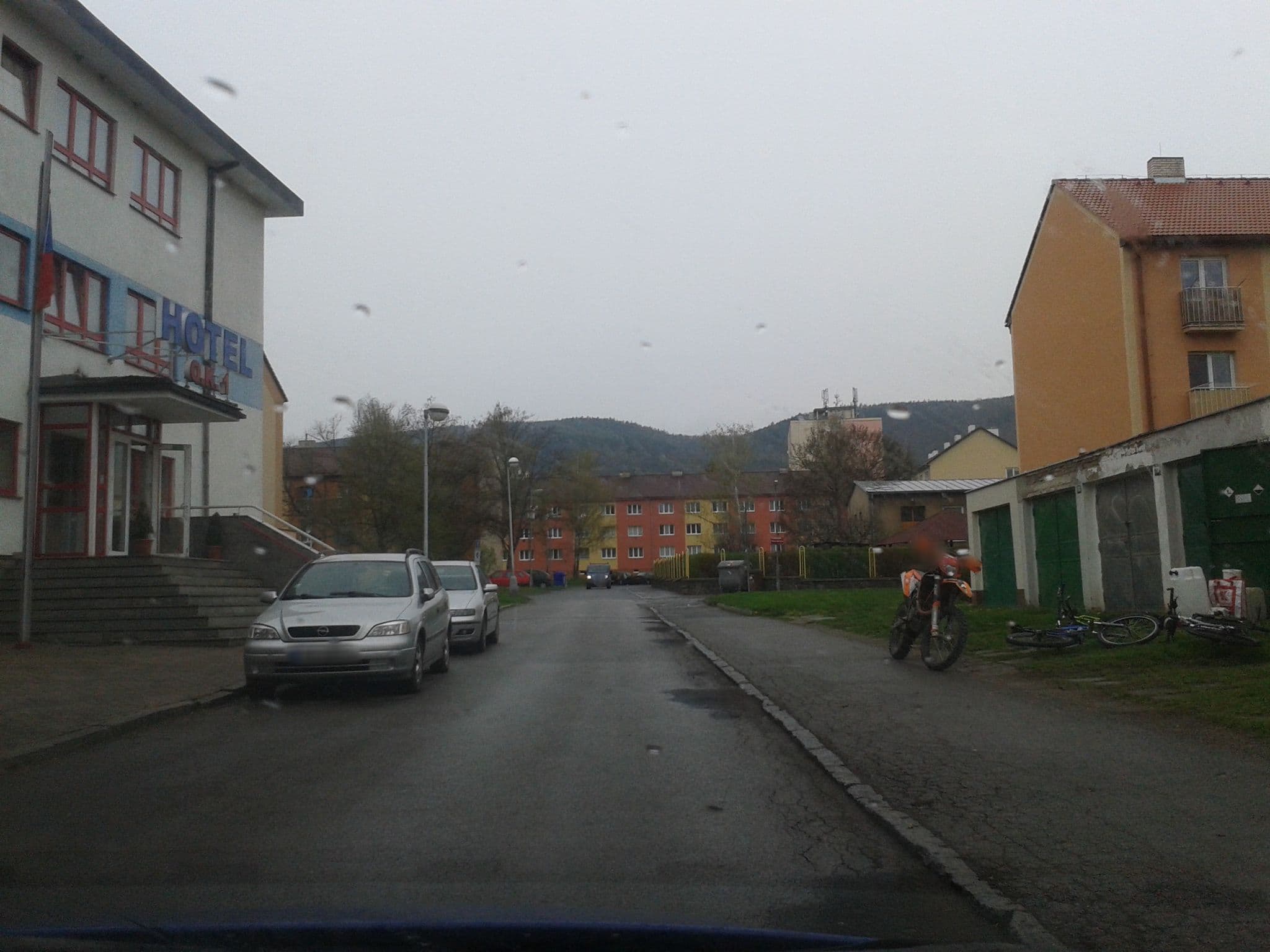 Street view near Hotel O.K.1, Beroun — © pbokr (CC BY-SA · Mapillary)