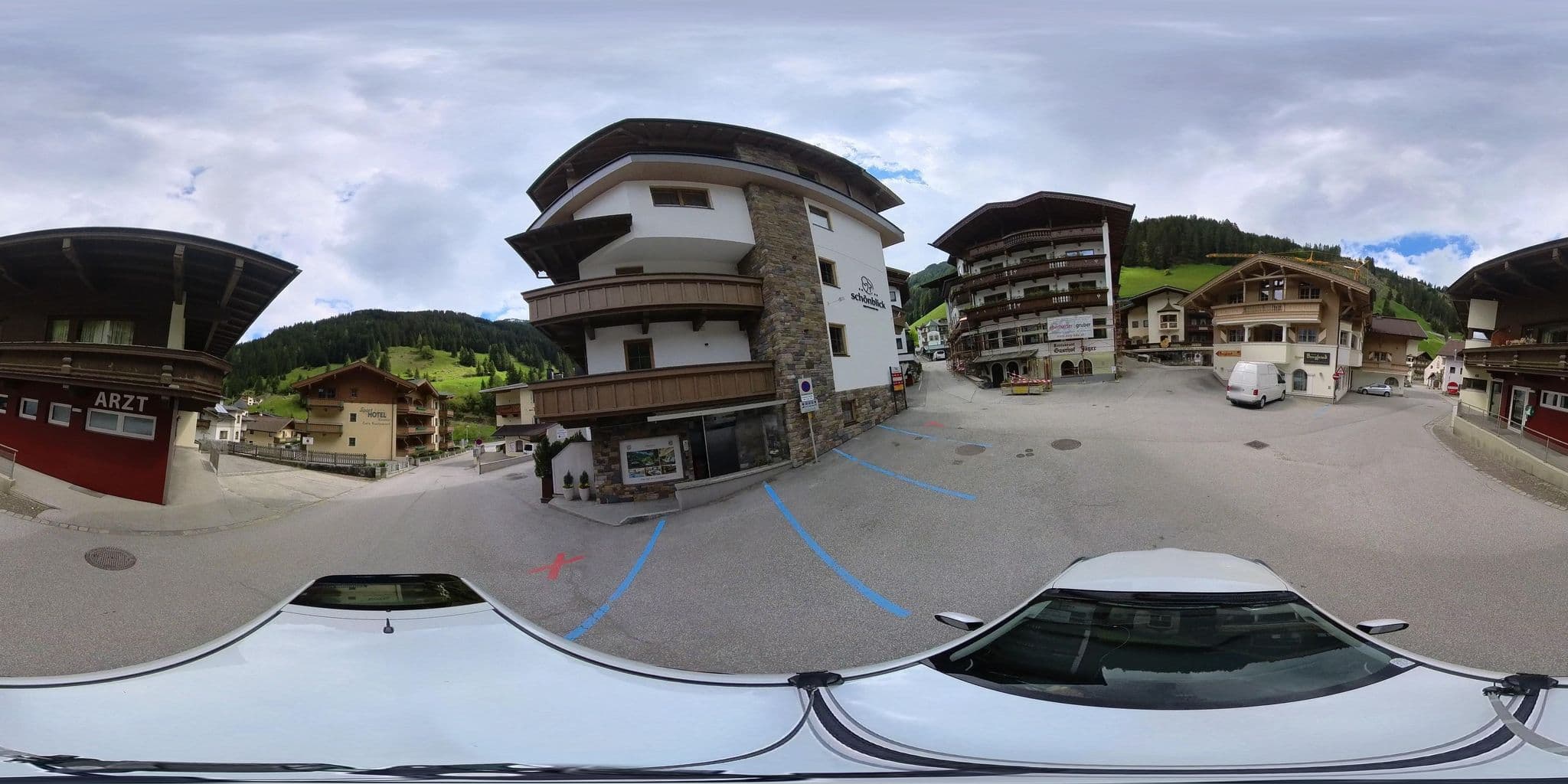 Street view near Appartements Schönblick, Tux — © osmplus_org (CC BY-SA · Mapillary)