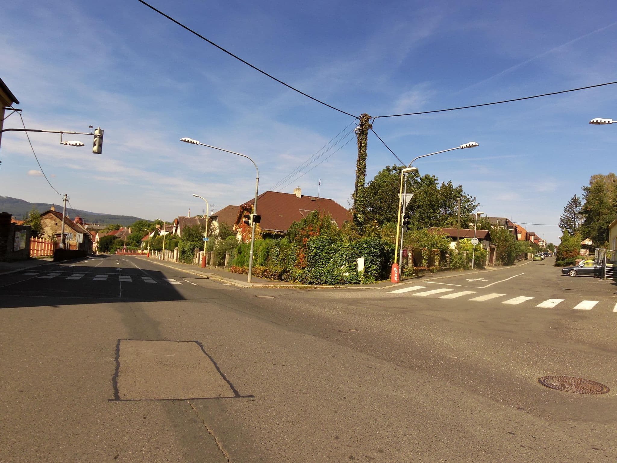 Street view near Penzion Sebastopol, Příbram — © fell3 (CC BY-SA · Mapillary)