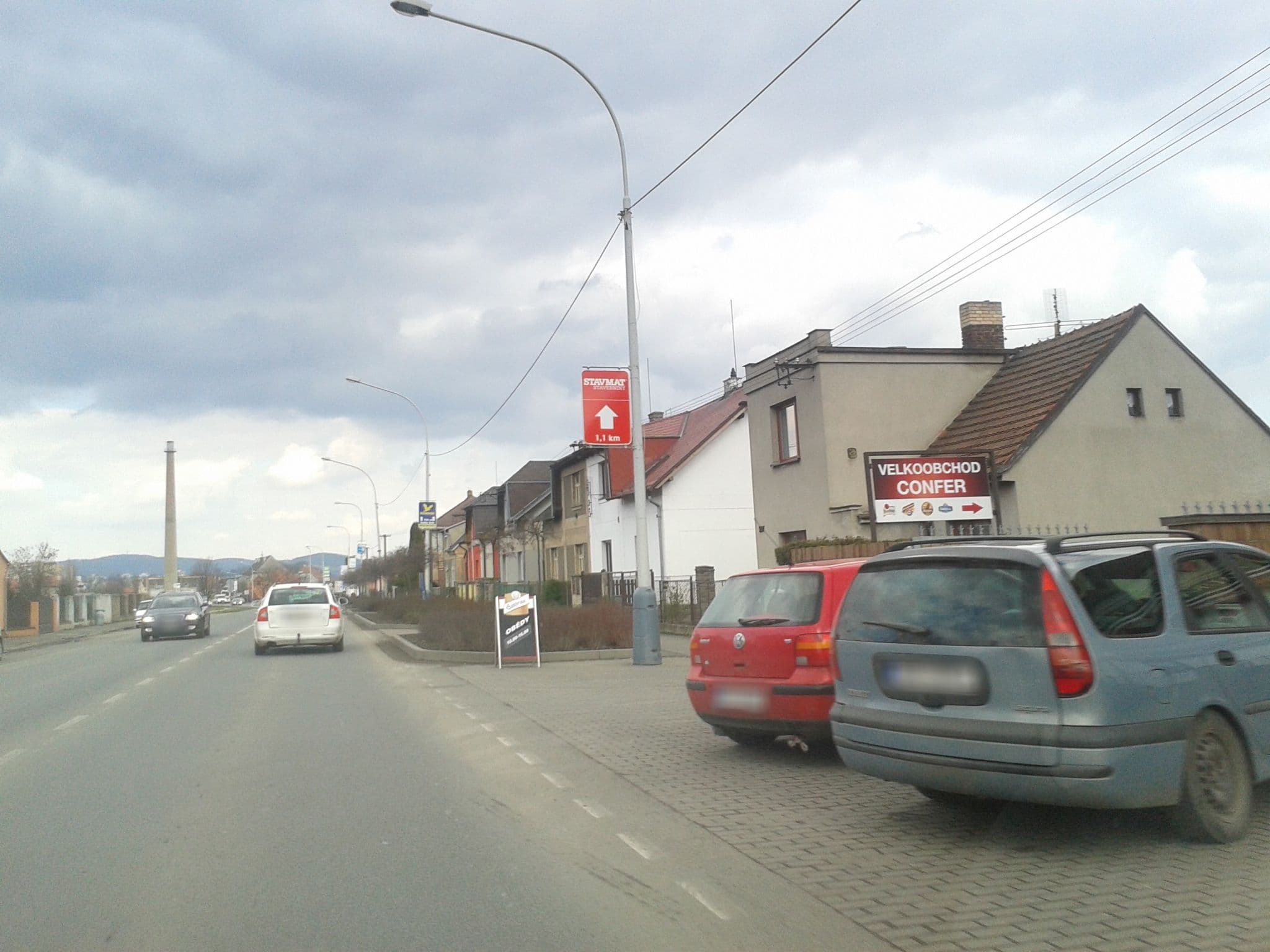 Street view near pension LUDMILA, Králův Dvůr — © pbokr (CC BY-SA · Mapillary)