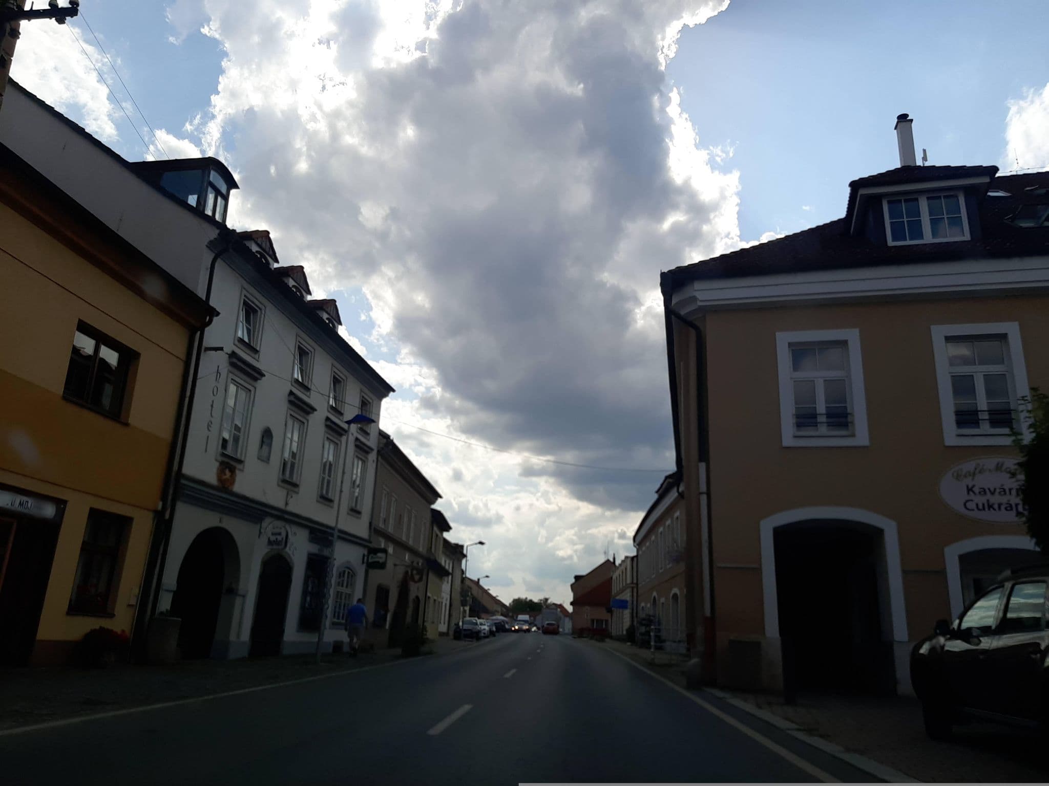 Street view near Hotel Žebrák, Žebrák — © CBradioCZ (CC BY-SA · Mapillary)
