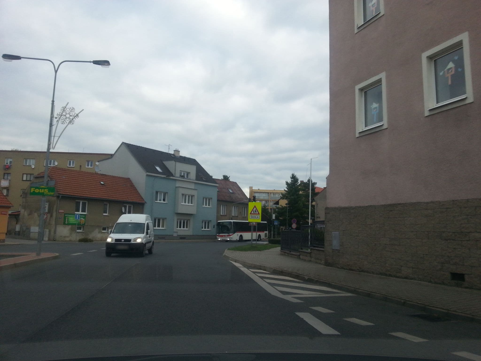 Street view near Hotel Galerie, Unhošť — © gob (CC BY-SA · Mapillary)