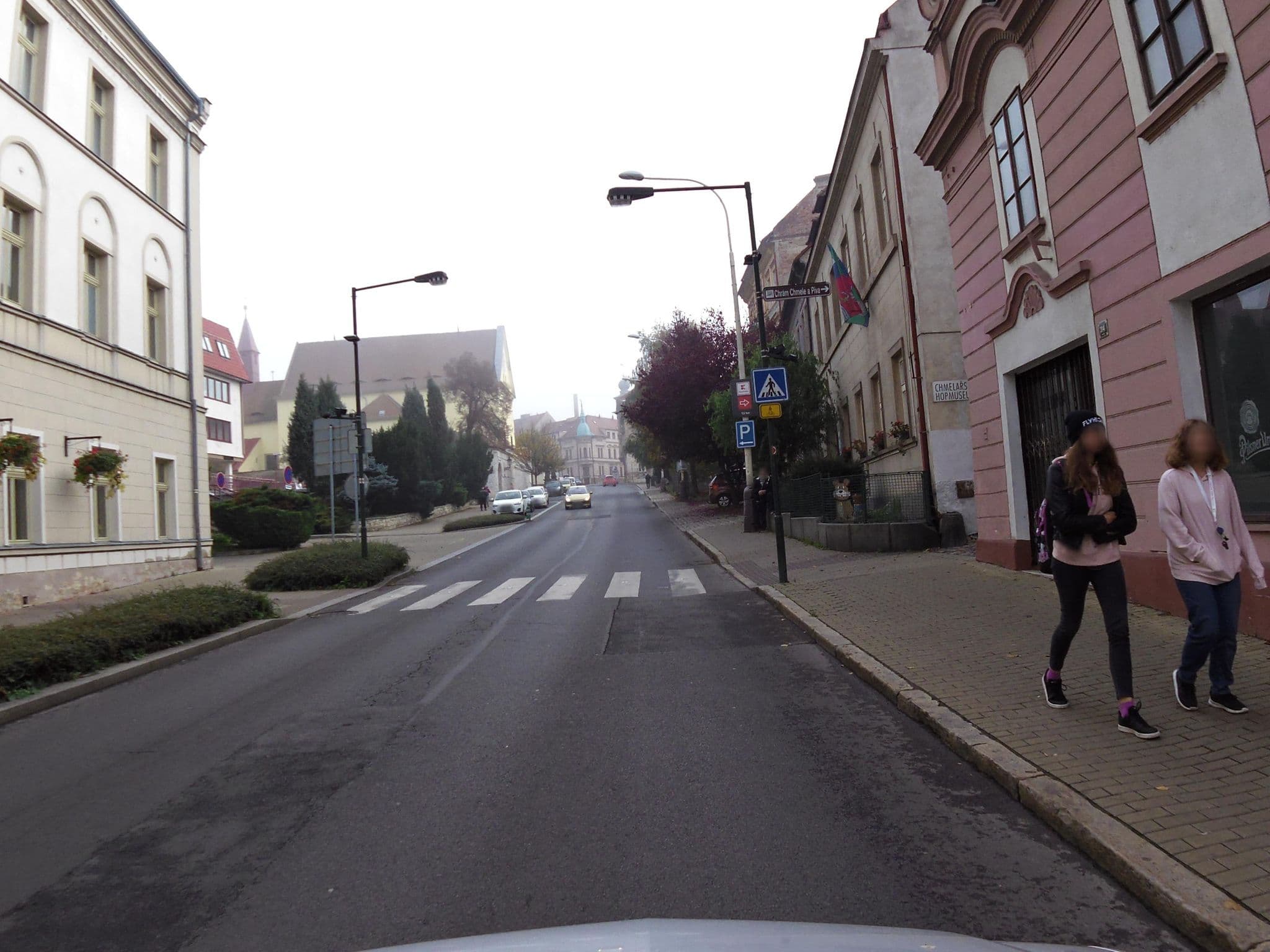 Street view near Restaurace a hotel Apollo, Žatec — © fell3 (CC BY-SA · Mapillary)