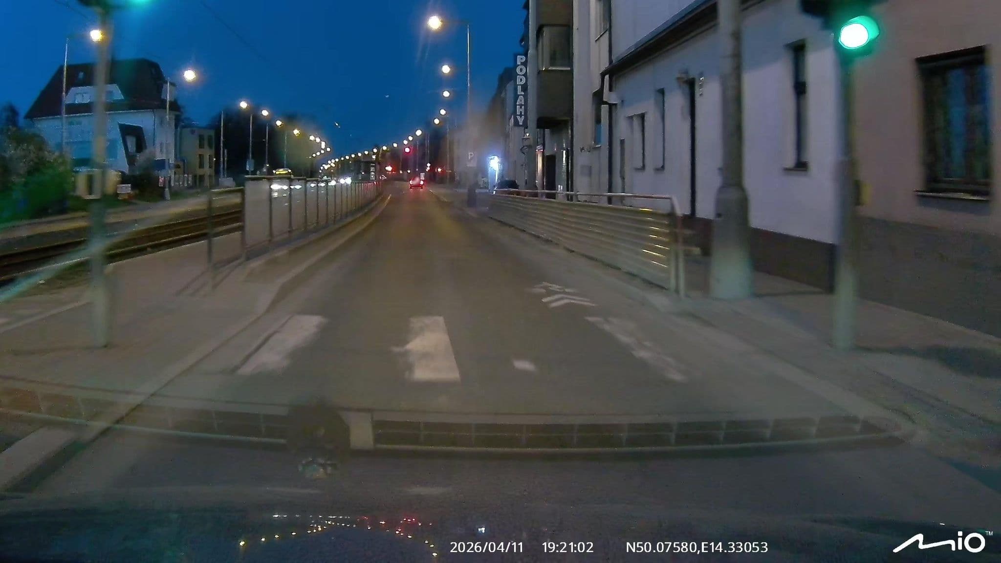 Street view near Hotel U Hvězdy, Ruzyně — © puky (CC BY-SA · Mapillary)