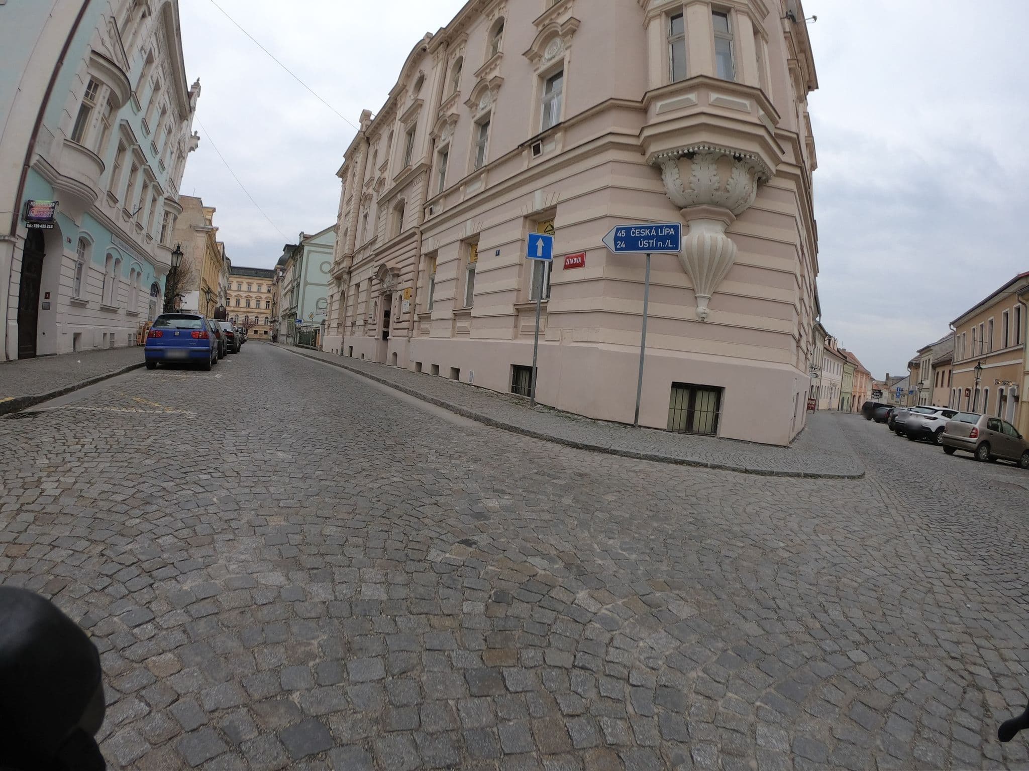 Street view near Pansion Laterna, Litoměřice — © tobiaso (CC BY-SA · Mapillary)