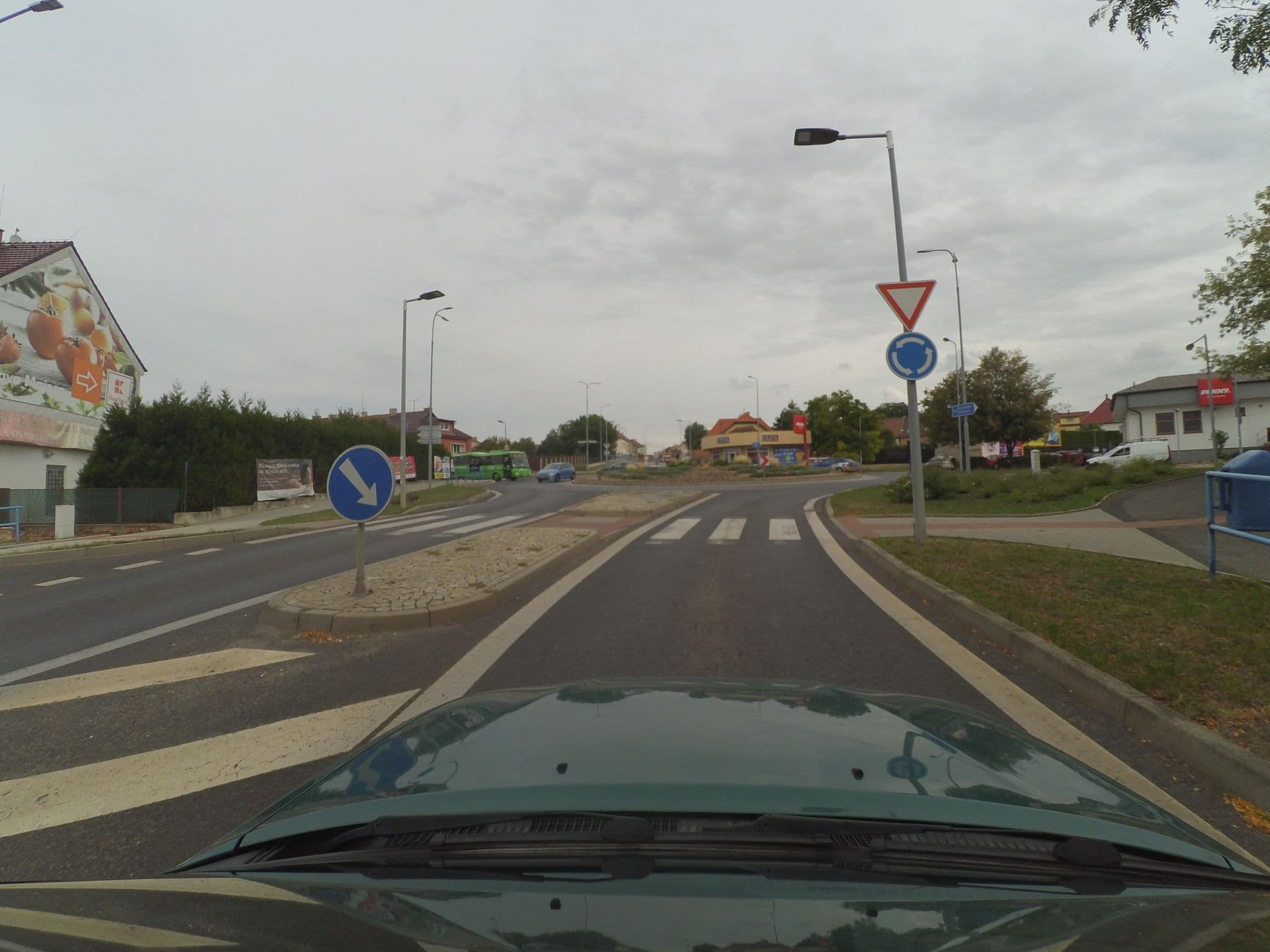 Street view near Pension Heller, Louny — © wegavision (CC BY-SA · Mapillary)