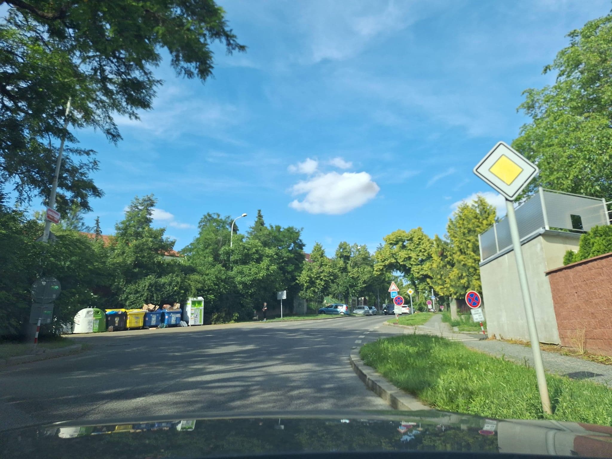 Street view near Pension Julie, Jinonice — © gob (CC BY-SA · Mapillary)