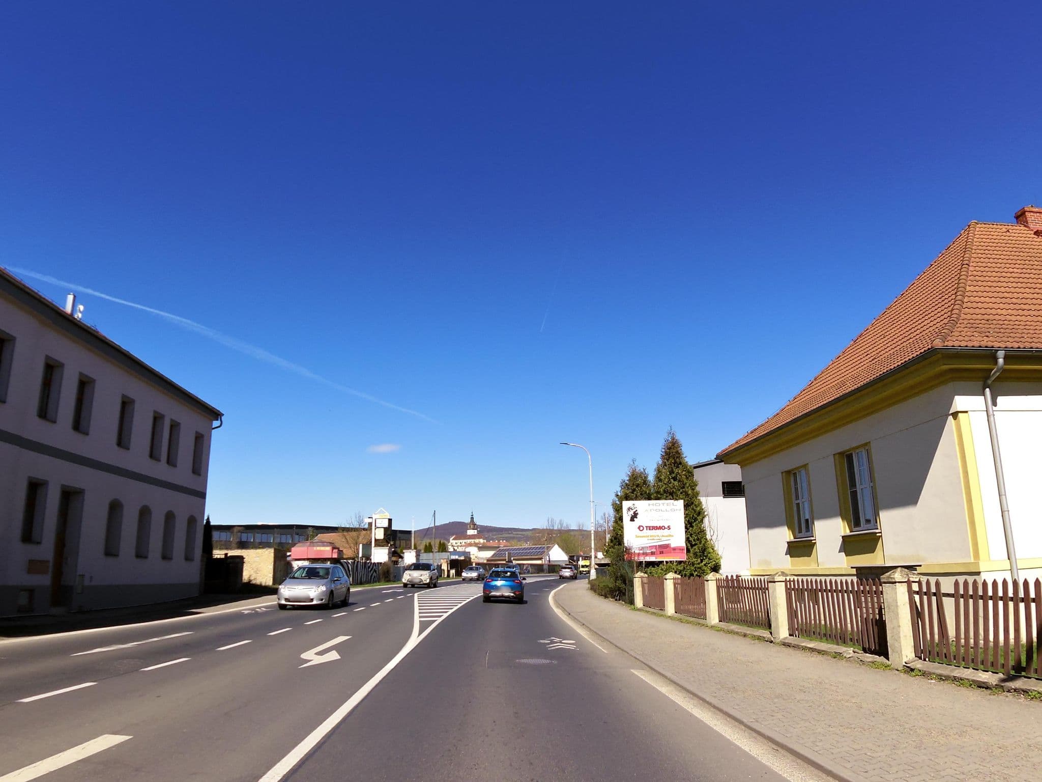 Street view near Hotel Helena, Litoměřice — © fell3 (CC BY-SA · Mapillary)