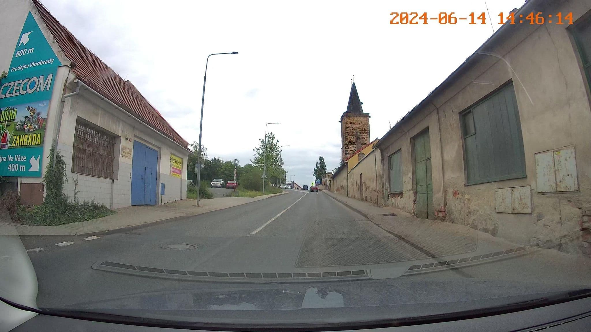 Street view near Apartmány Rozmaryne, Rakovník — © MC79 (CC BY-SA · Mapillary)