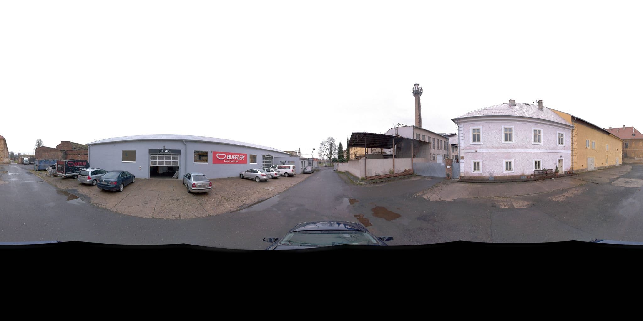 Street view near Apartmány U Komína, Terezín — © jeffreymartin (CC BY-SA · Mapillary)