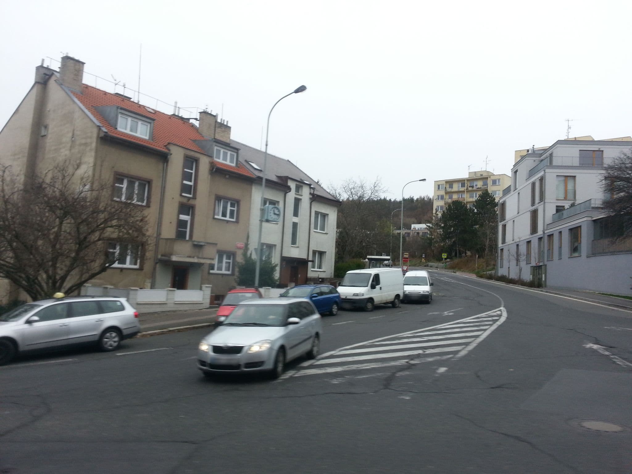 Street view near Hostel 5 - Podbelohorska, Košíře — © pbb (CC BY-SA · Mapillary)