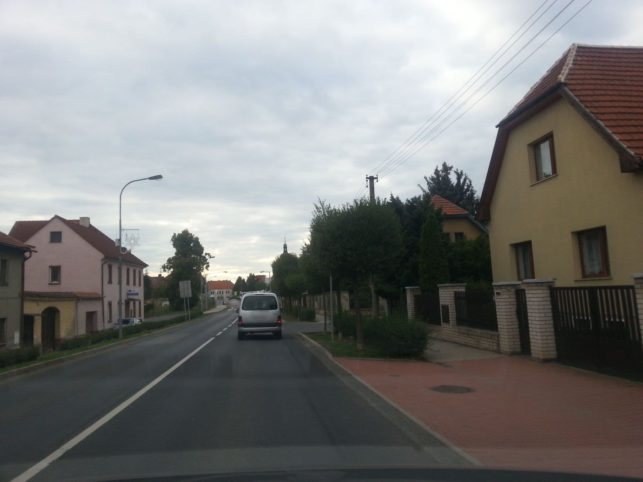 Street view near Pension Irena, Unhošť — © gob (CC BY-SA · Mapillary)