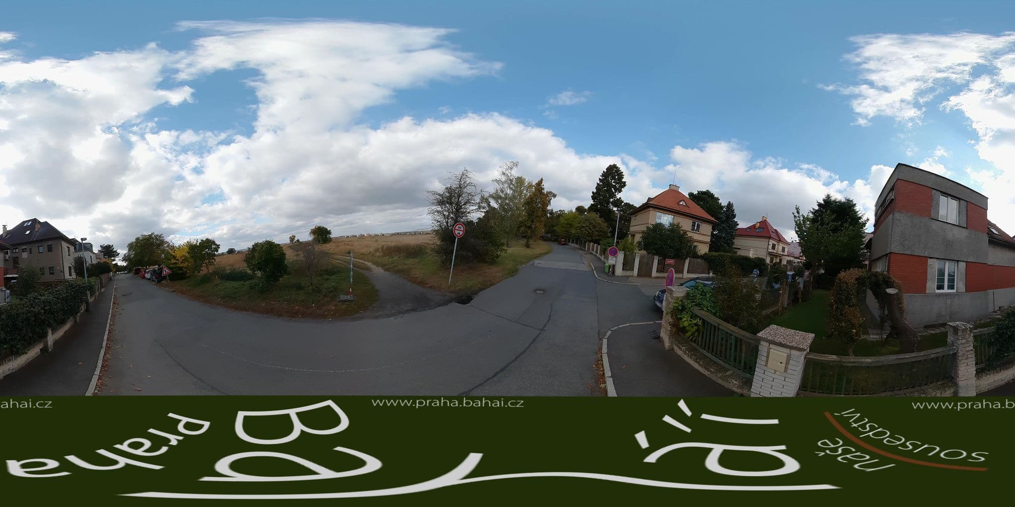 Street view near A1 pension, Ruzyně — © Bahai_Praha (CC BY-SA · Mapillary)