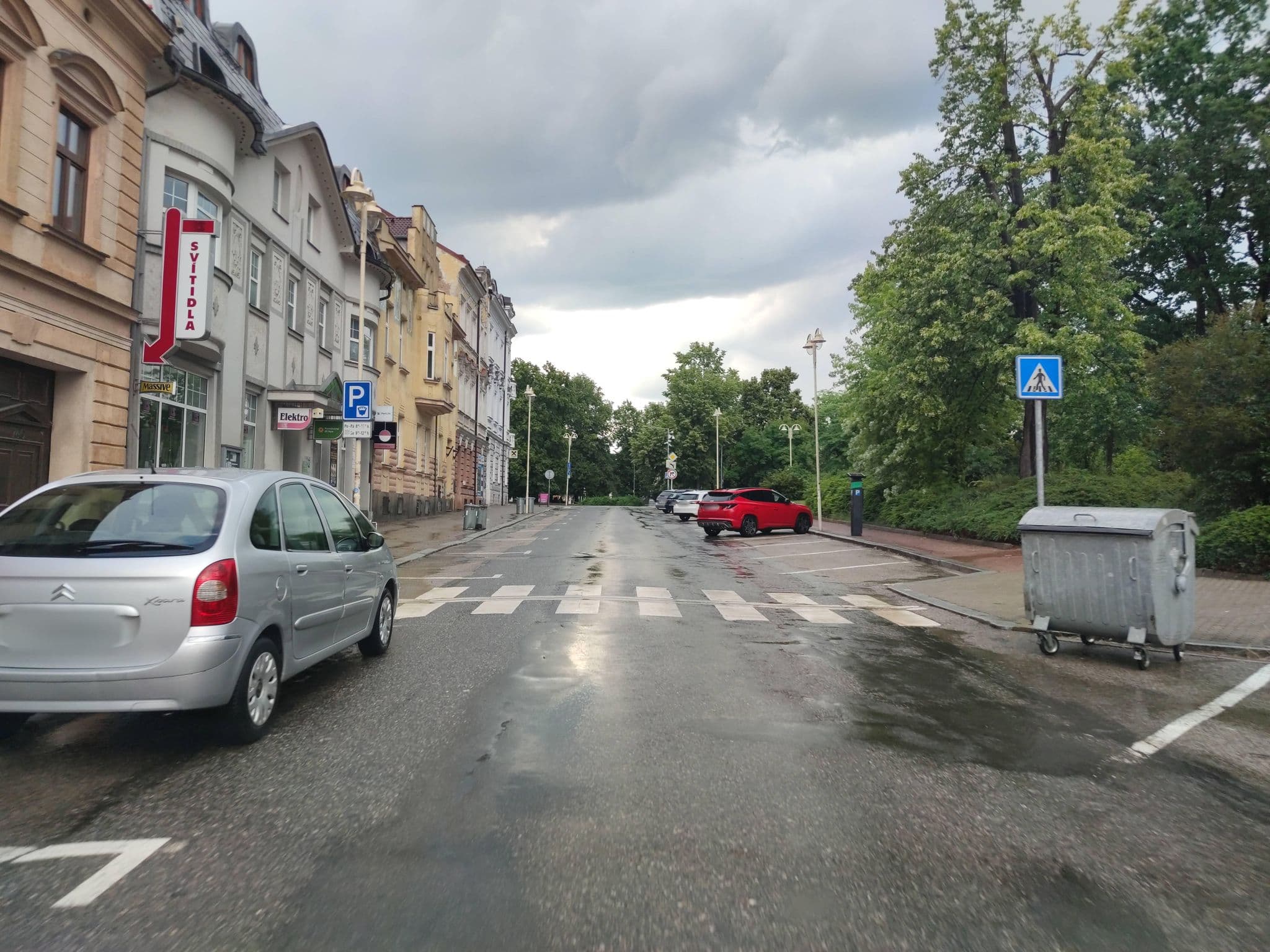 Street view near Pension Dáša, Tábor — © martinpoljak (CC BY-SA · Mapillary)