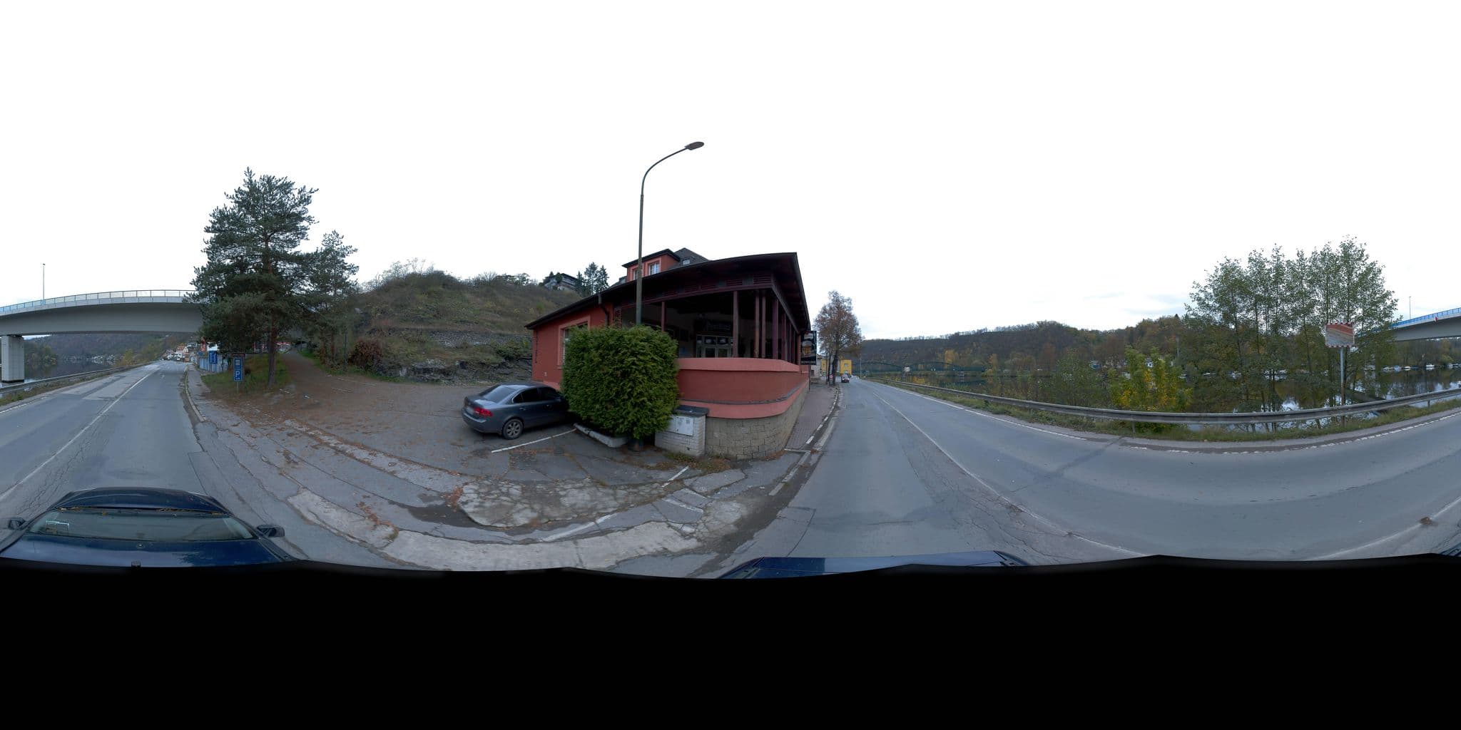 Street view near Hotel v Pivovaře, Davle — © jeffreymartin (CC BY-SA · Mapillary)