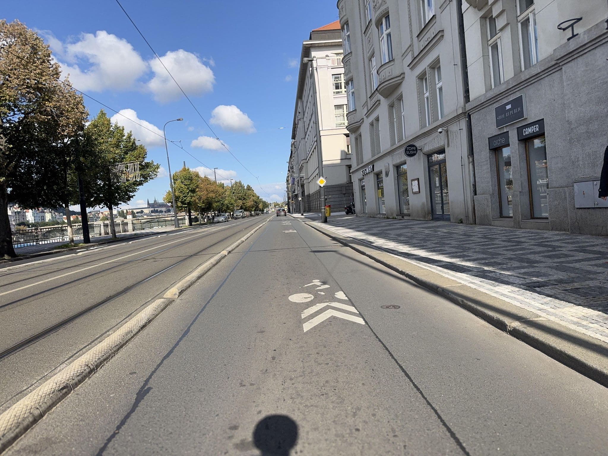 Street view near Hotel & Residence Royal Standart, Vyšehrad — © ondrejlopatka (CC BY-SA · Mapillary)