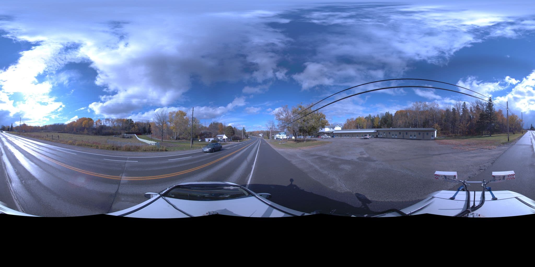Street view near Edgewater Motel, Temiskaming Shores — © amidave (CC BY-SA · Mapillary)