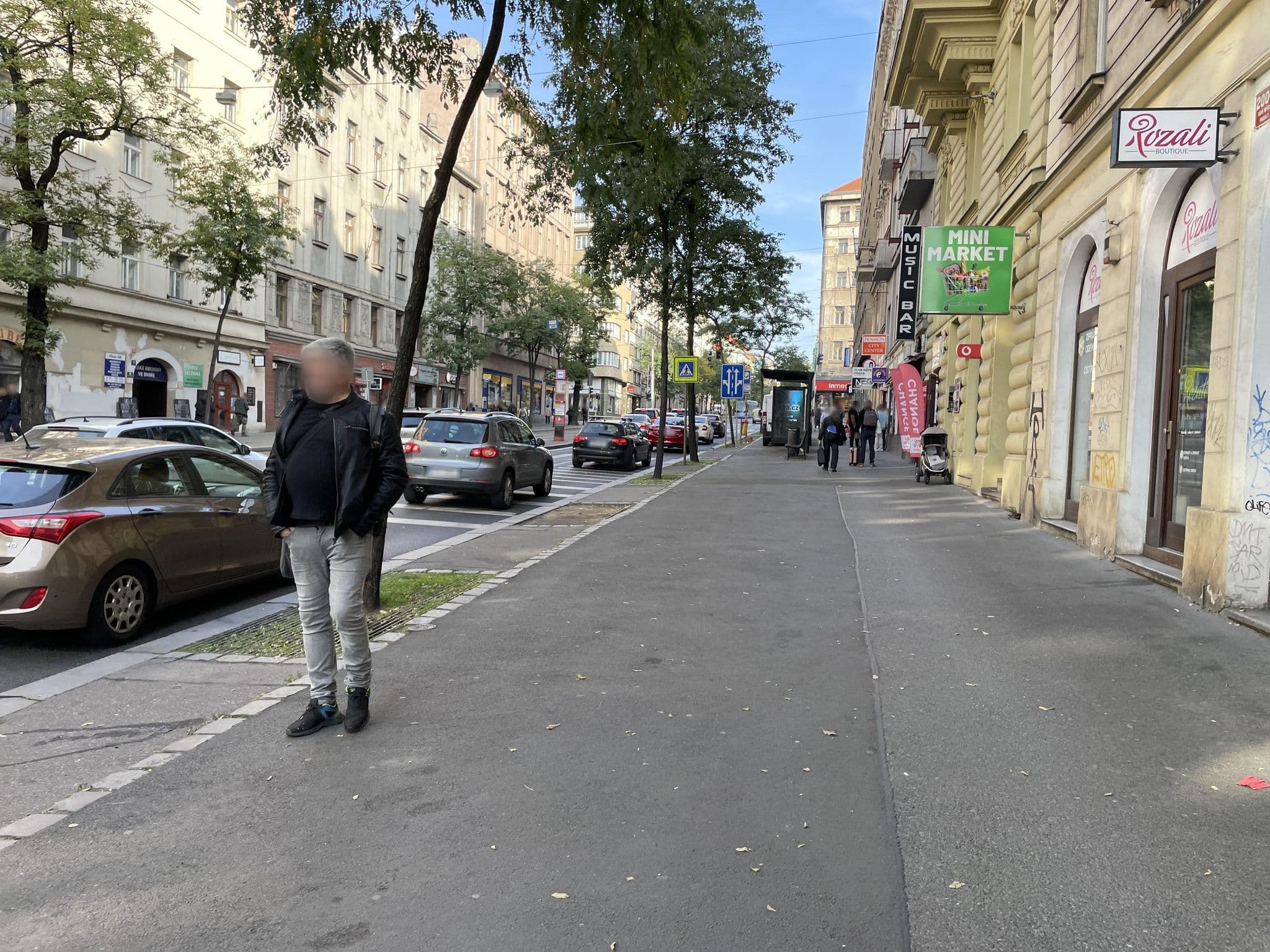 Street view near Art Harmony, Nové Město — © multimaze (CC BY-SA · Mapillary)