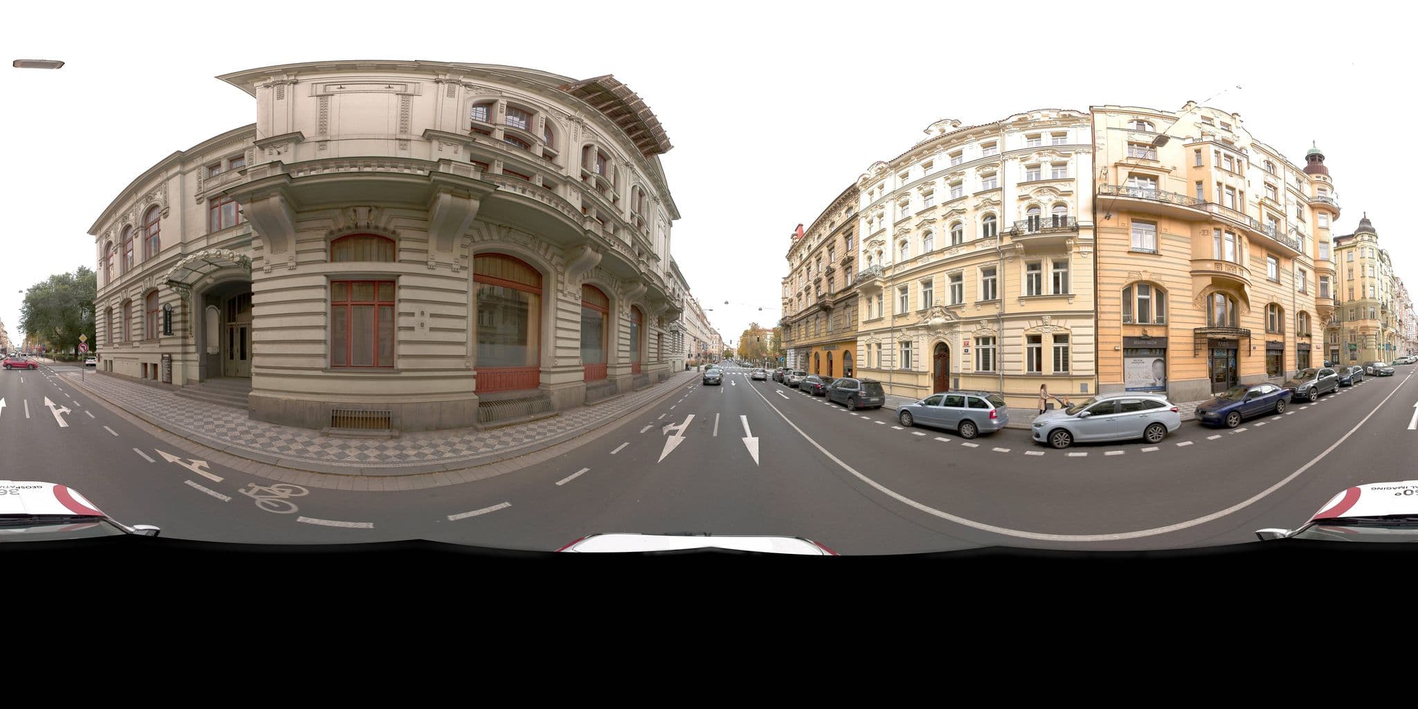 Street view near The Bridge B&B Prague, Smíchov — © jeffreymartin (CC BY-SA · Mapillary)