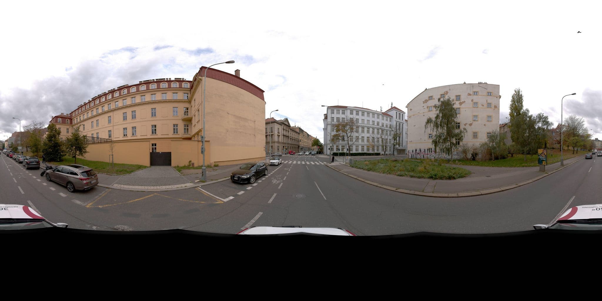 Street view near Apartment Preslova, Smíchov — © jeffreymartin (CC BY-SA · Mapillary)