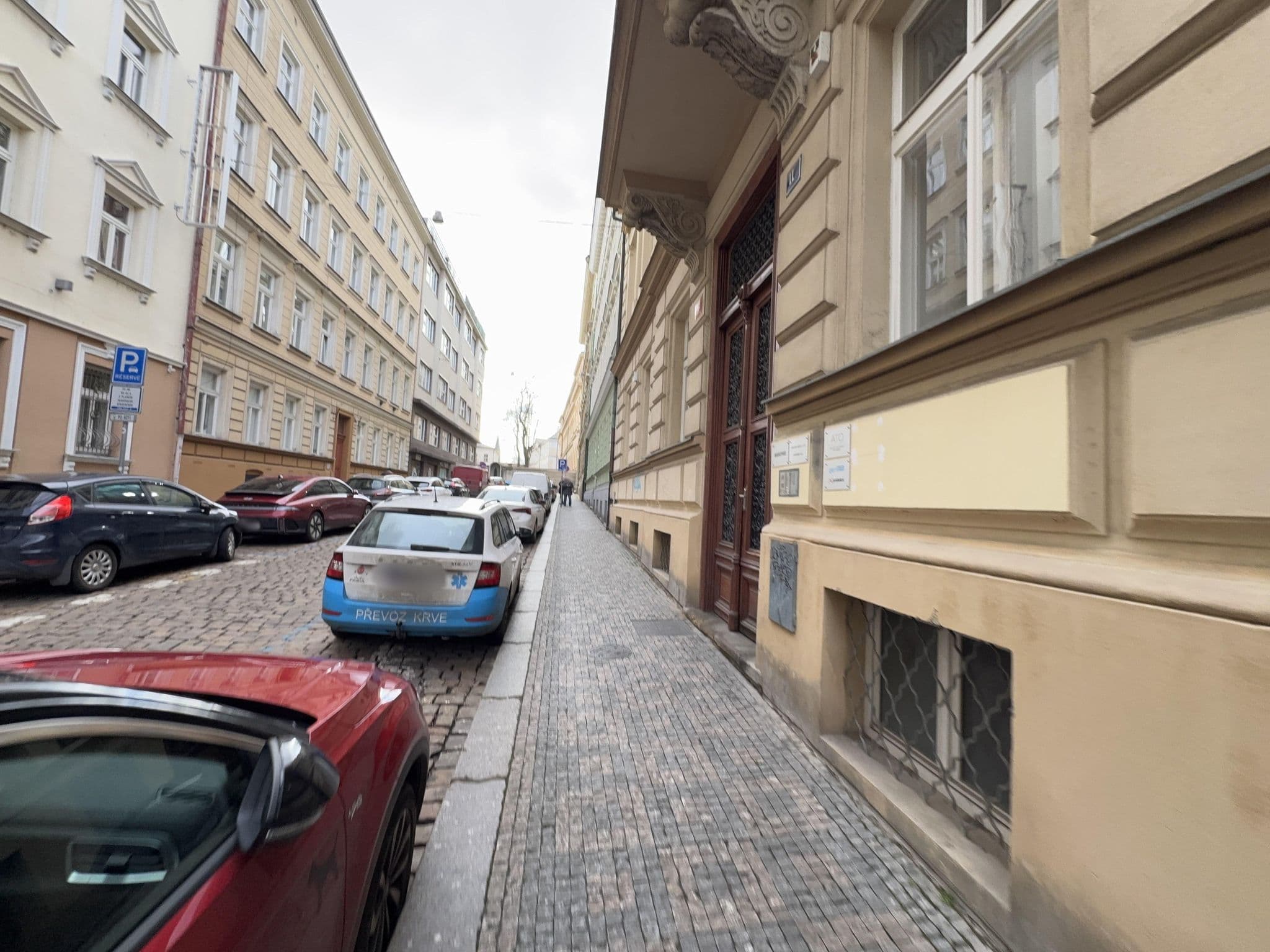 Street view near athena palace hotel, Nové Město — © ondrejlopatka (CC BY-SA · Mapillary)