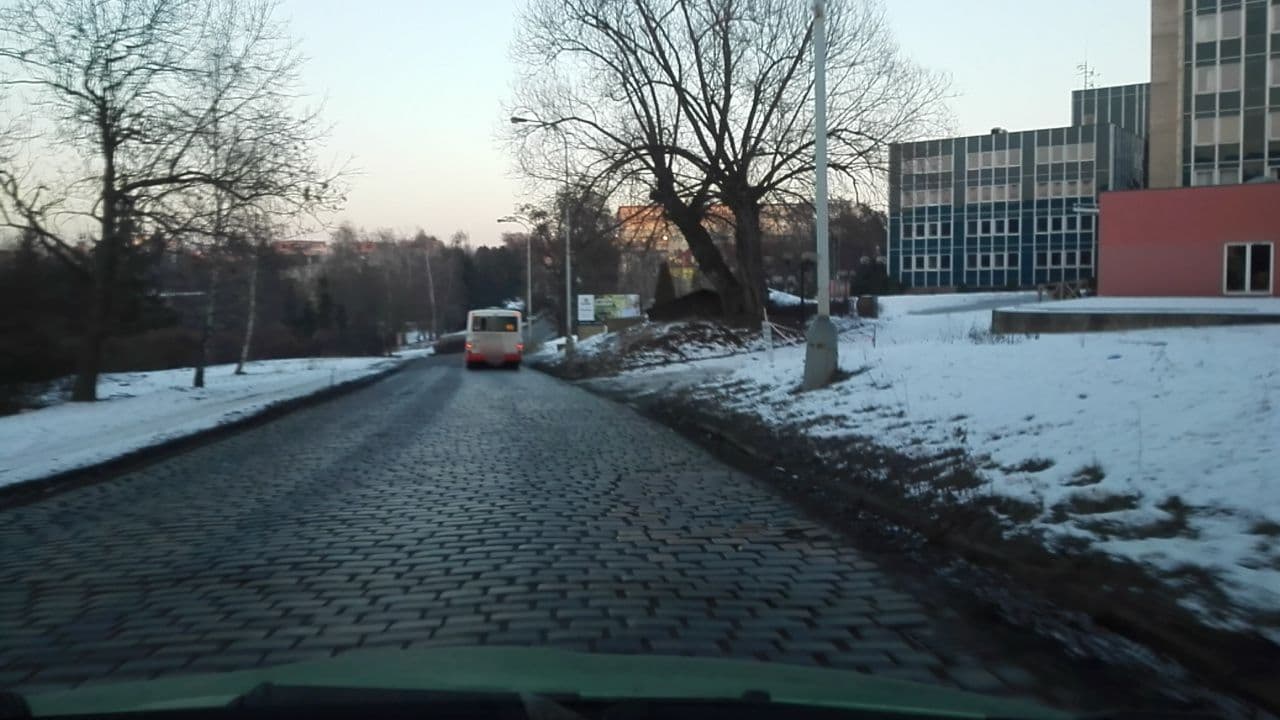 Street view near Albionette Hotel, Jinonice — © milancer (CC BY-SA · Mapillary)