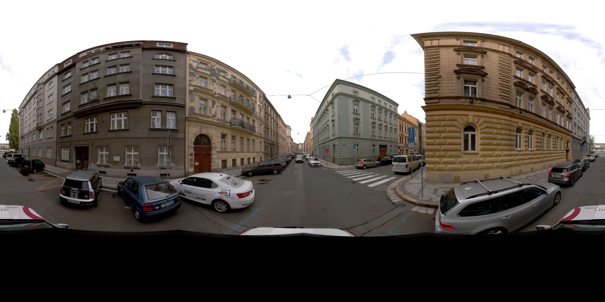 Street view near Home Sweet Home Apartment, Smíchov — © jeffreymartin (CC BY-SA · Mapillary)
