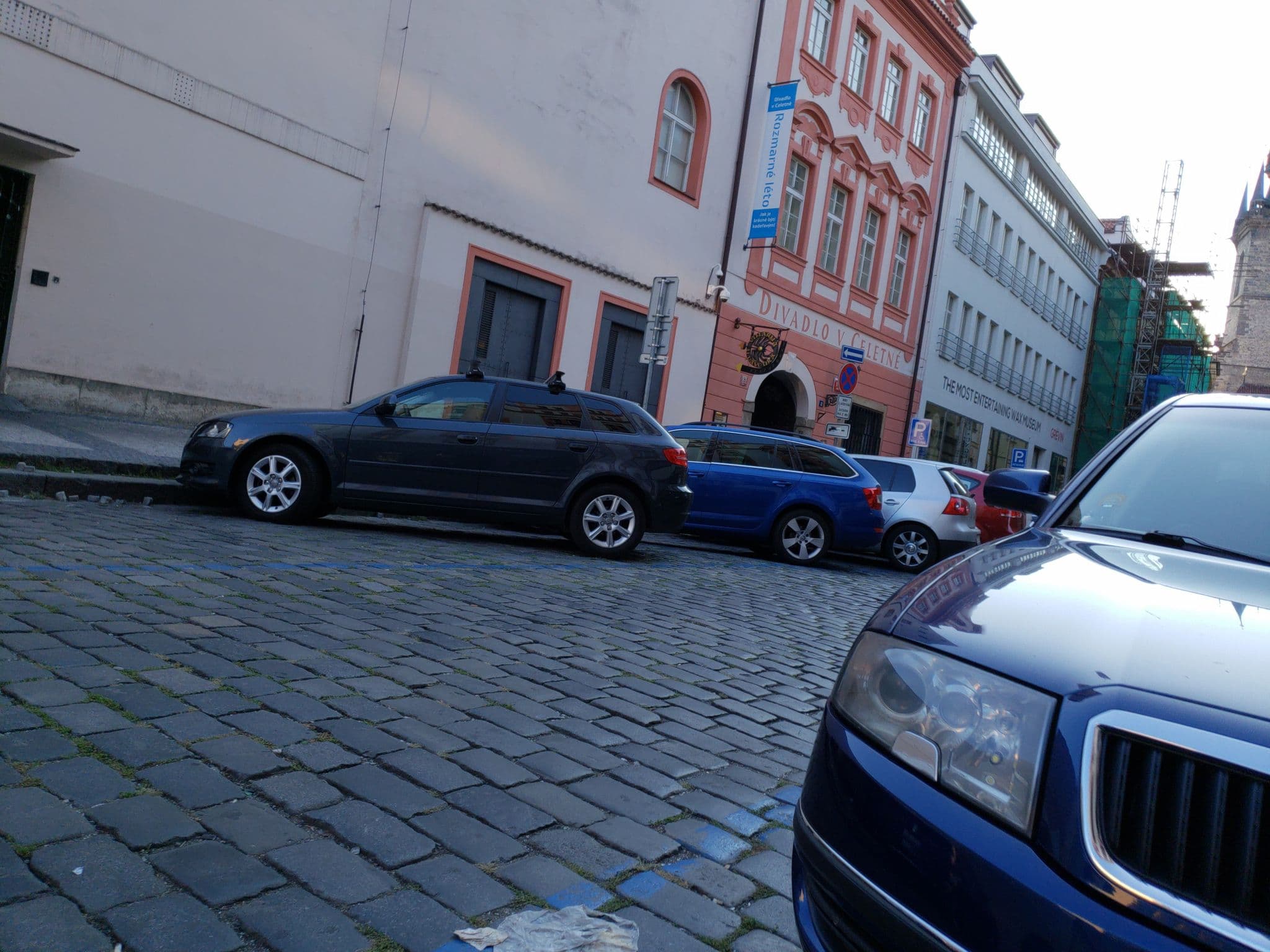 Street view near Old Town Square Apartments, Prague — © mapfool (CC BY-SA · Mapillary)