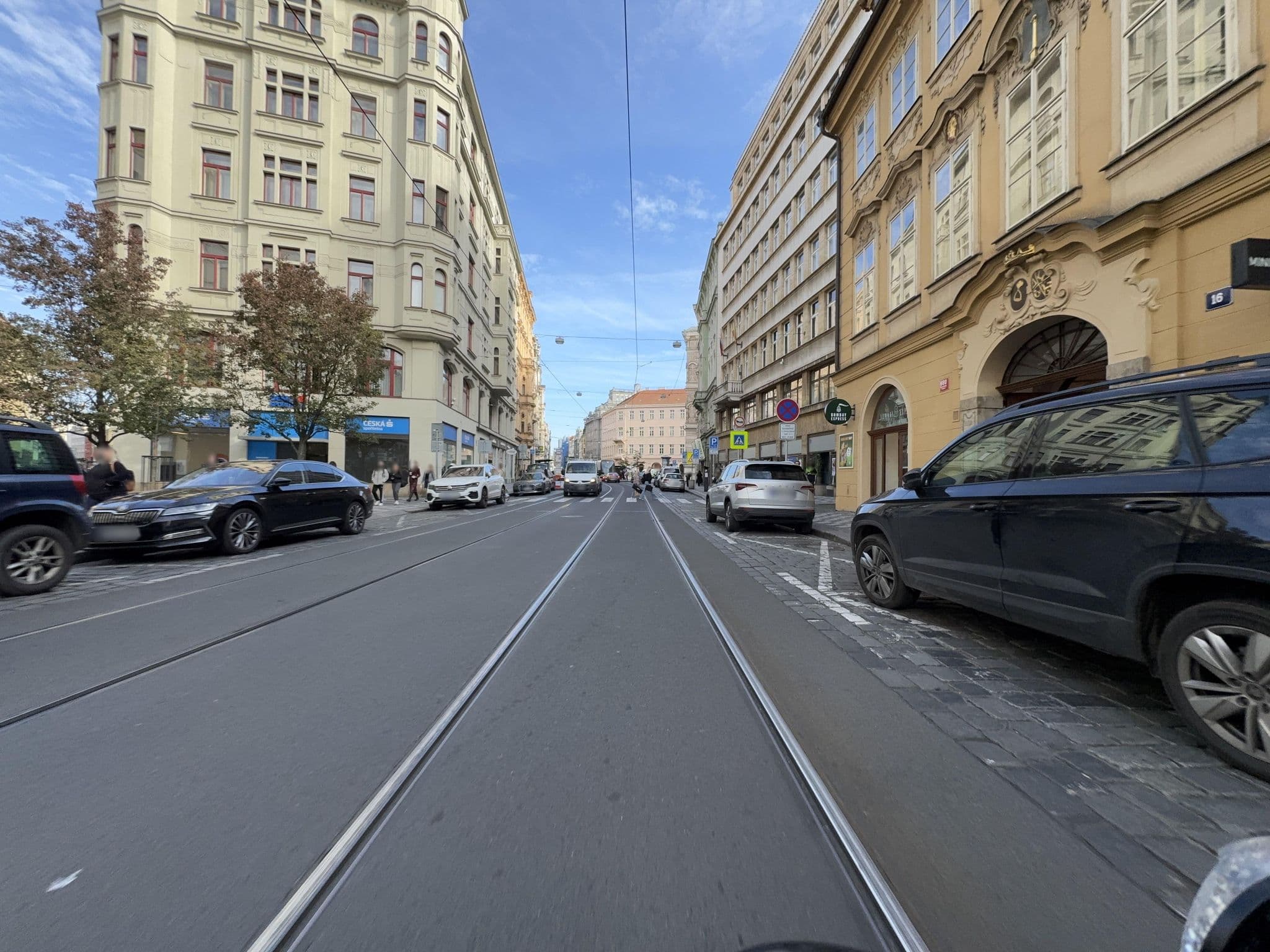 Street view near Bohemia Apartments Prague Centre, Nové Město — © ondrejlopatka (CC BY-SA · Mapillary)