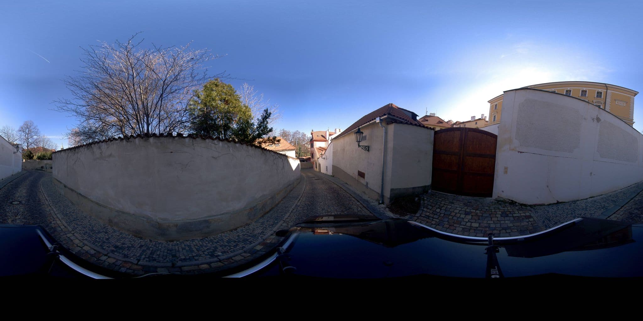Street view near Garden Residence Prague Castle, Střešovice — © jeffreymartin (CC BY-SA · Mapillary)
