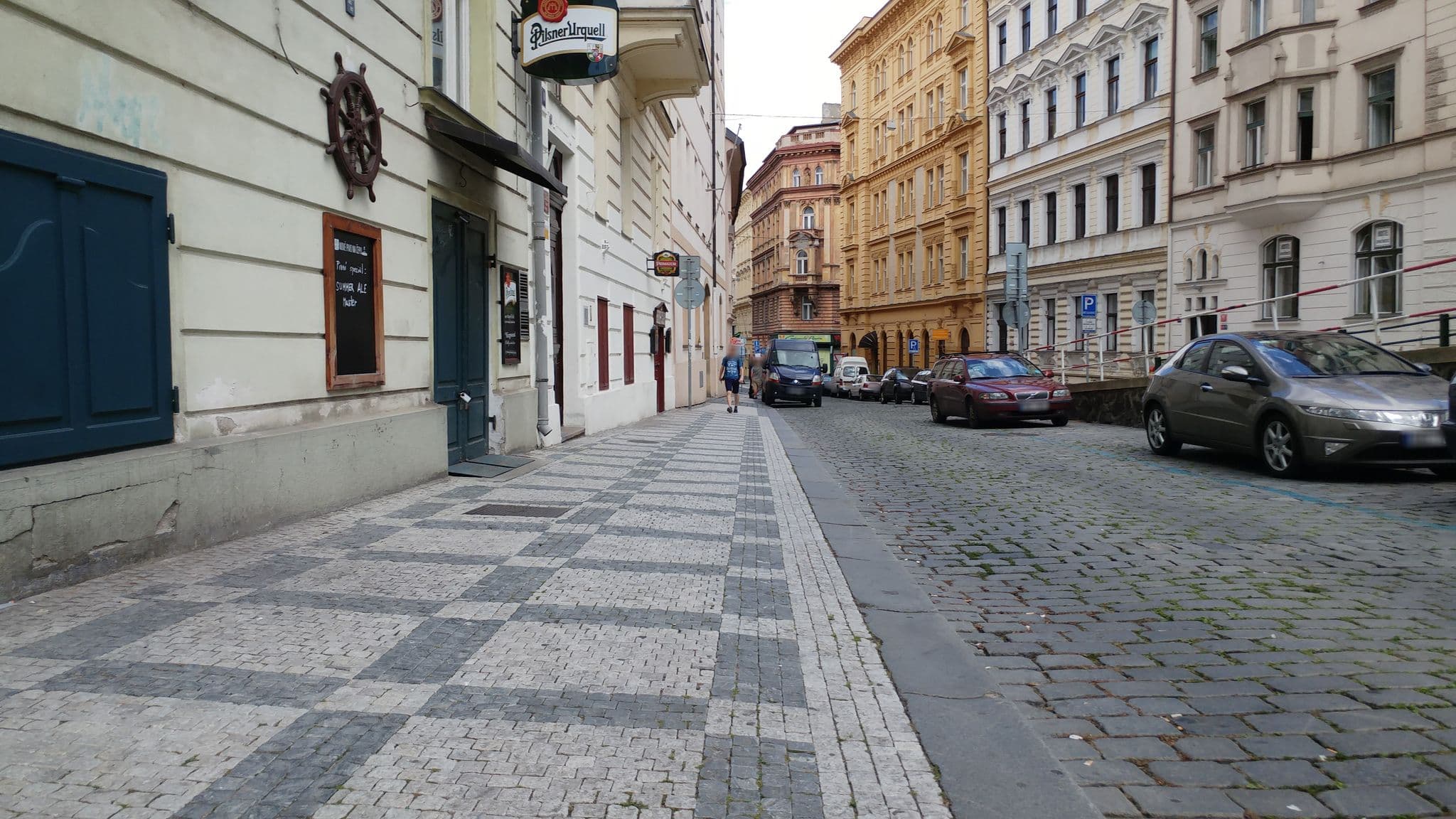 Street view near Funci Dancing 6 Apartment, Nové Město — © pbb (CC BY-SA · Mapillary)