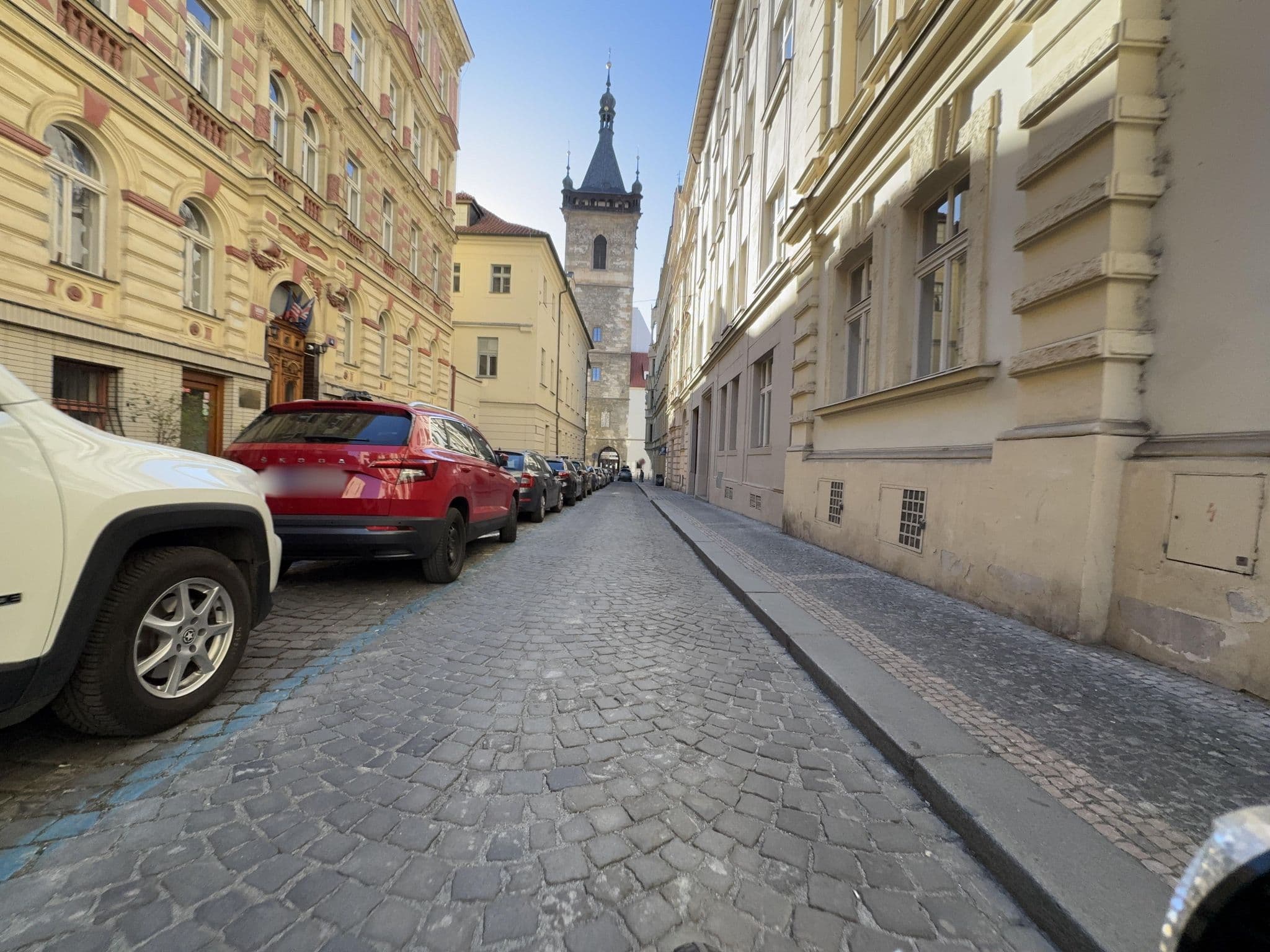 Street view near Prague Centre Apartments, Nové Město — © ondrejlopatka (CC BY-SA · Mapillary)