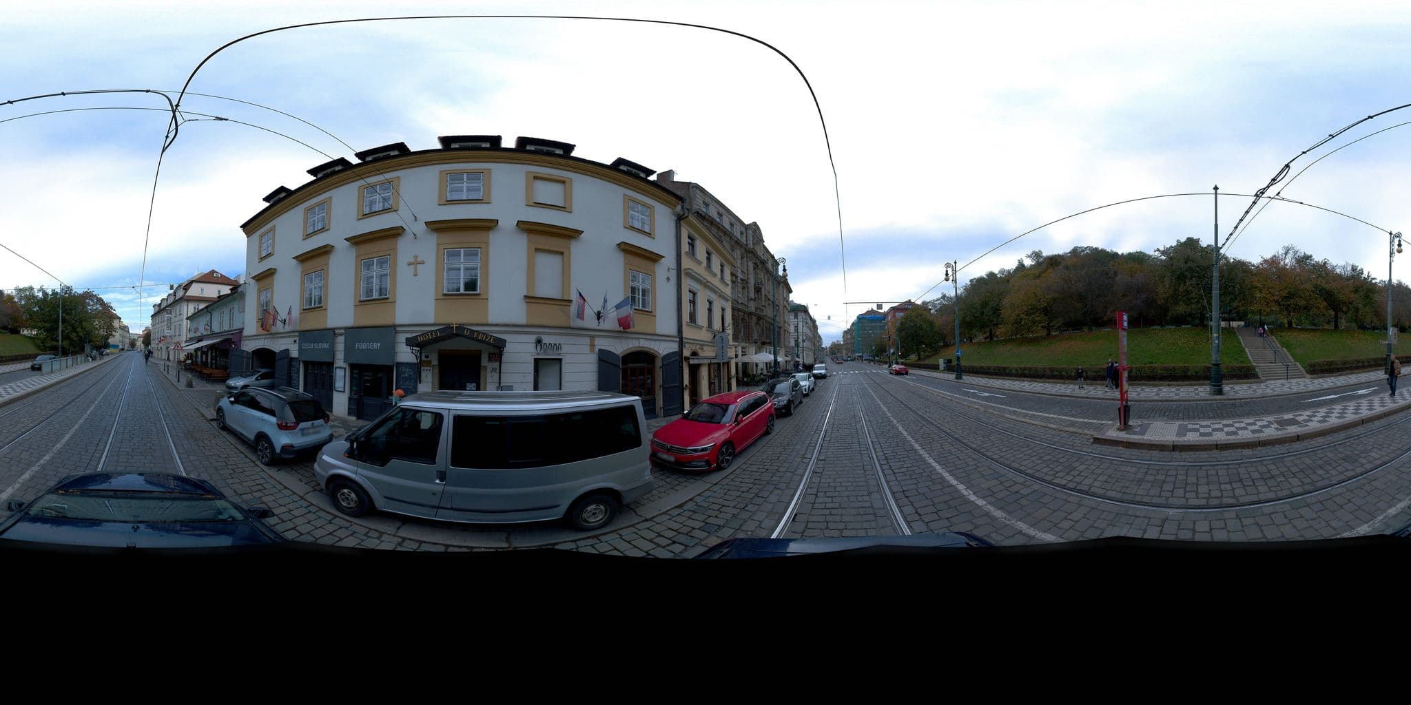 Street view near Penzion U Švejků, Malá Strana — © jeffreymartin (CC BY-SA · Mapillary)