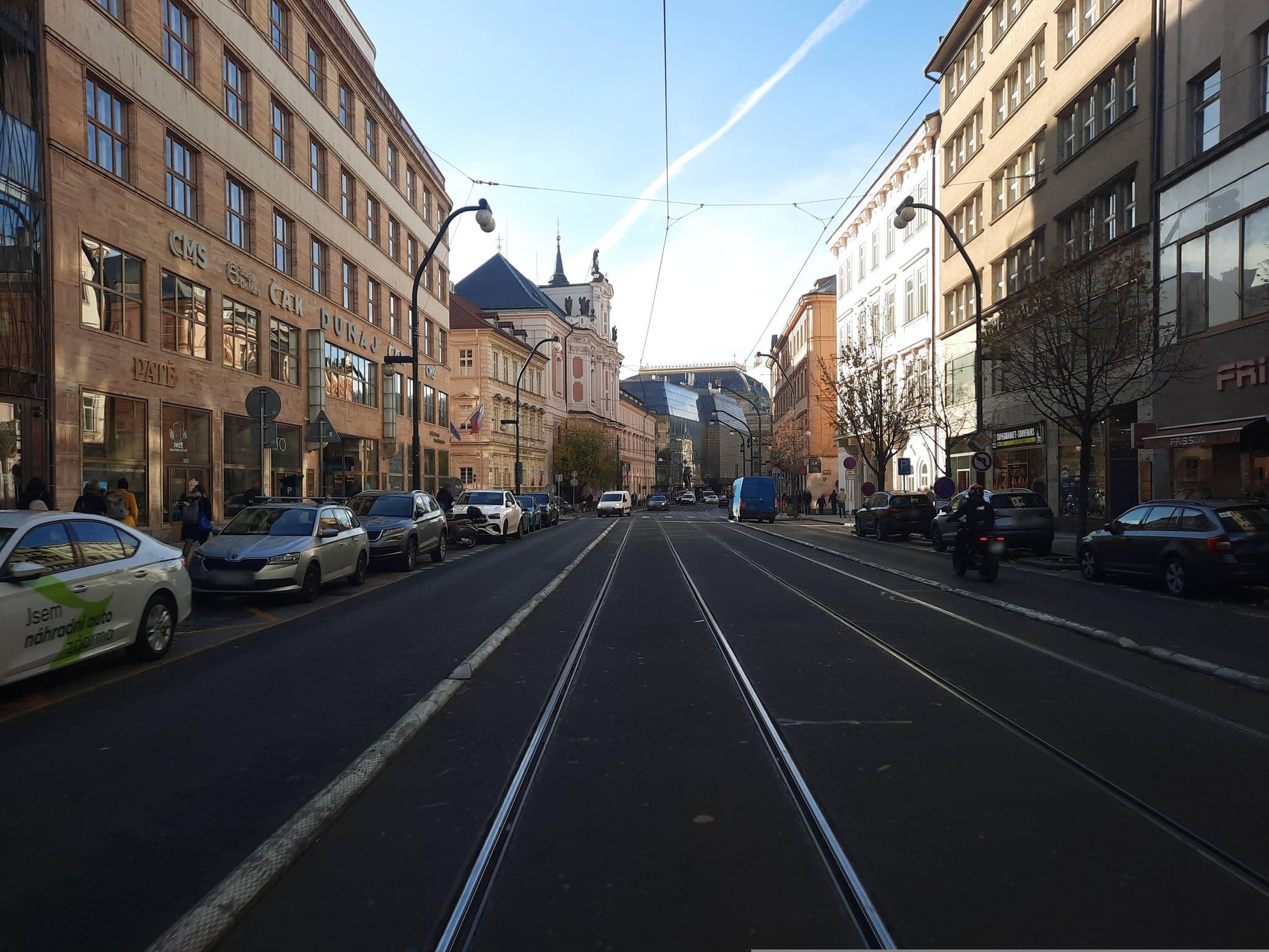 Street view near Apartmán Kaiser, Nové Město — © ondrejlopatka (CC BY-SA · Mapillary)