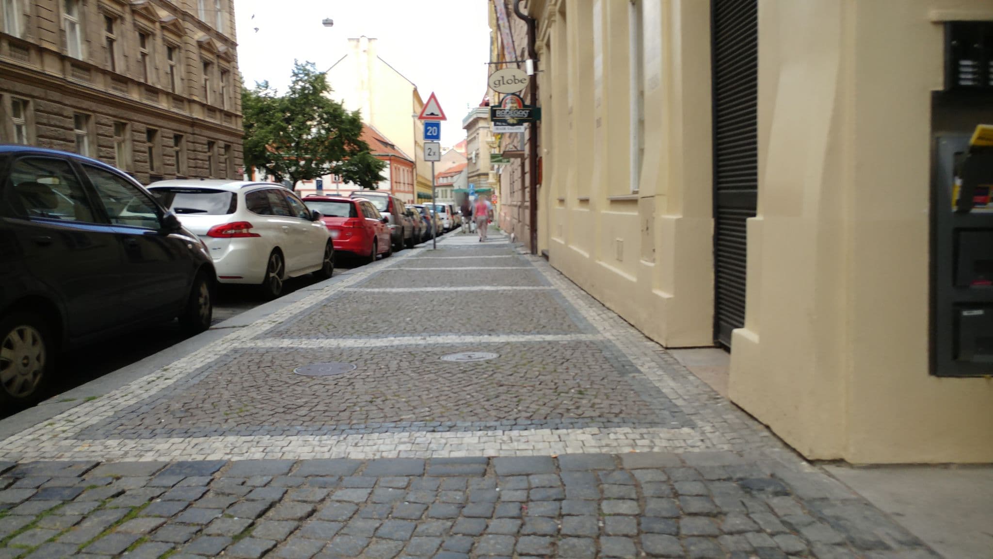 Street view near Hostel Chili, Nové Město — © pbb (CC BY-SA · Mapillary)