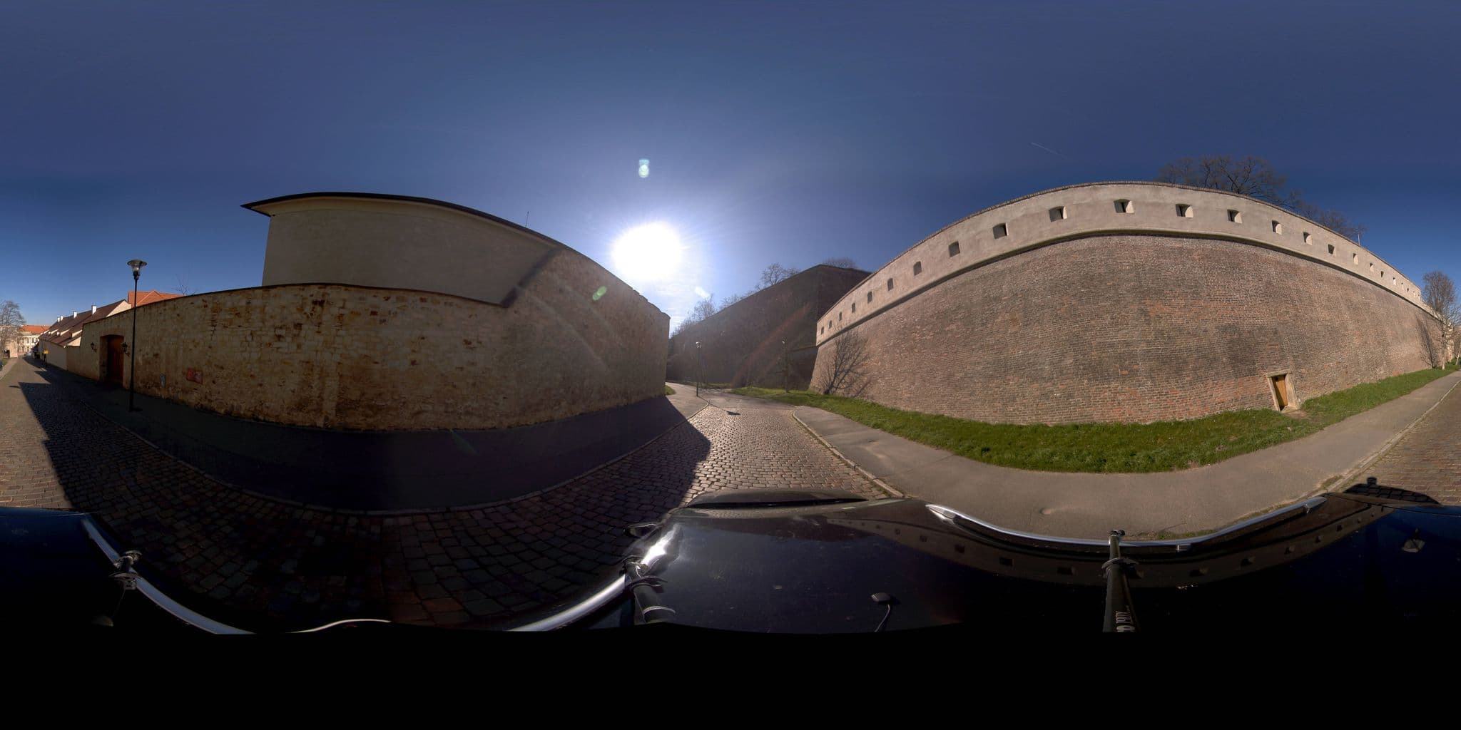 Street view near Crowne Plaza Prague Castle, Střešovice — © jeffreymartin (CC BY-SA · Mapillary)