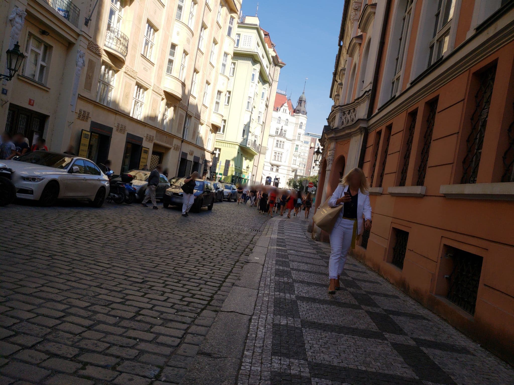 Street view near Maiselova Rooms, Prague — © mapfool (CC BY-SA · Mapillary)