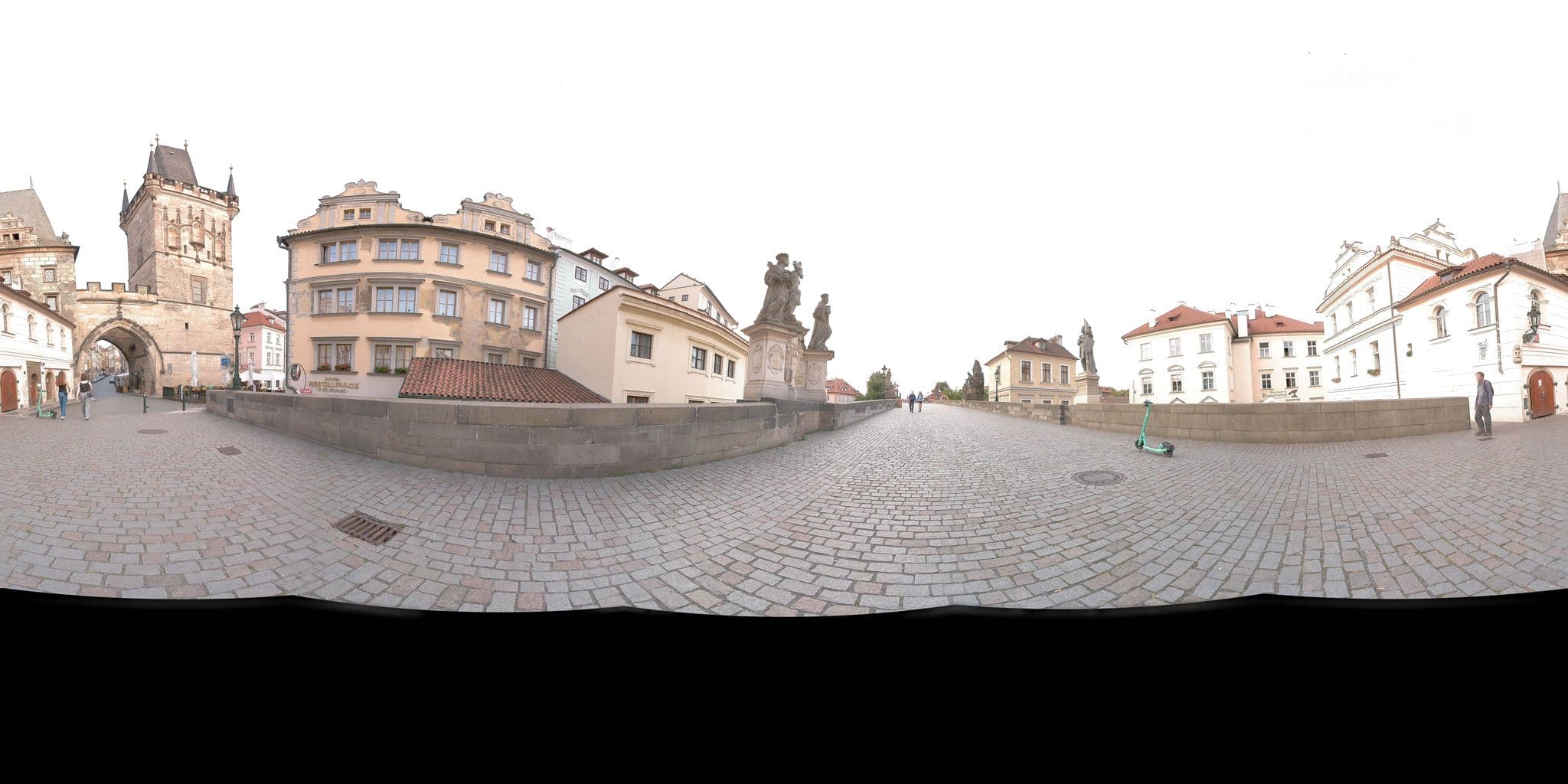 Street view near Hotel U TrÃ­ PÅ¡trosu Prague, Malá Strana — © jeffreymartin (CC BY-SA · Mapillary)