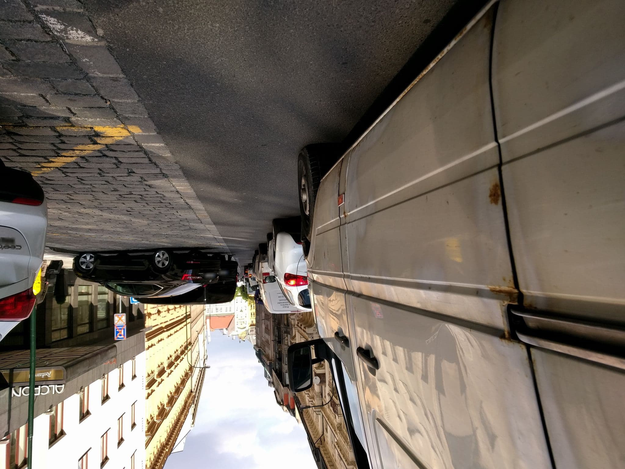 Street view near Andant Apartments Stepanska, Nové Město — © zbycz (CC BY-SA · Mapillary)