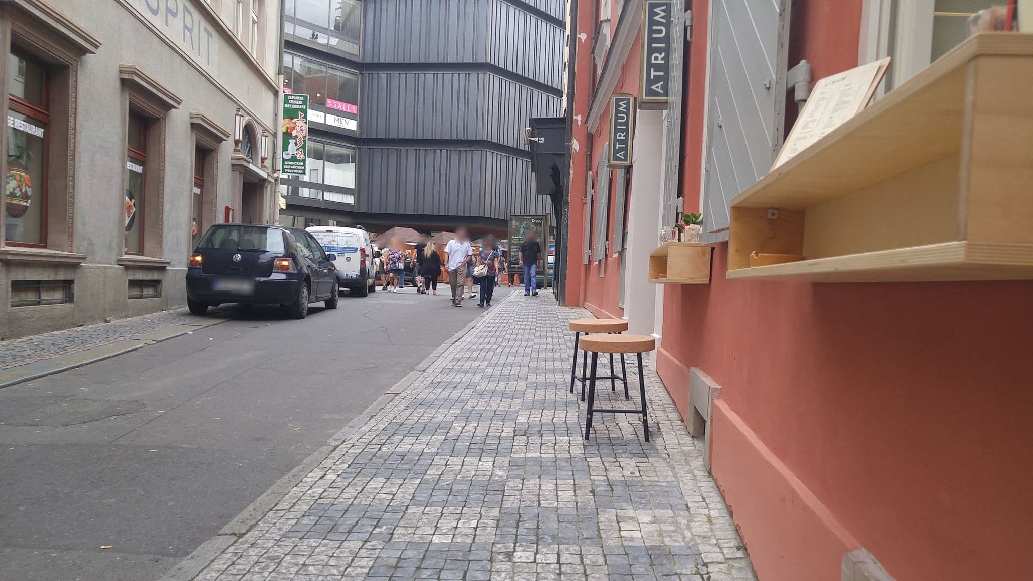 Street view near Hotel Mejstrik, Prague — © pbb (CC BY-SA · Mapillary)