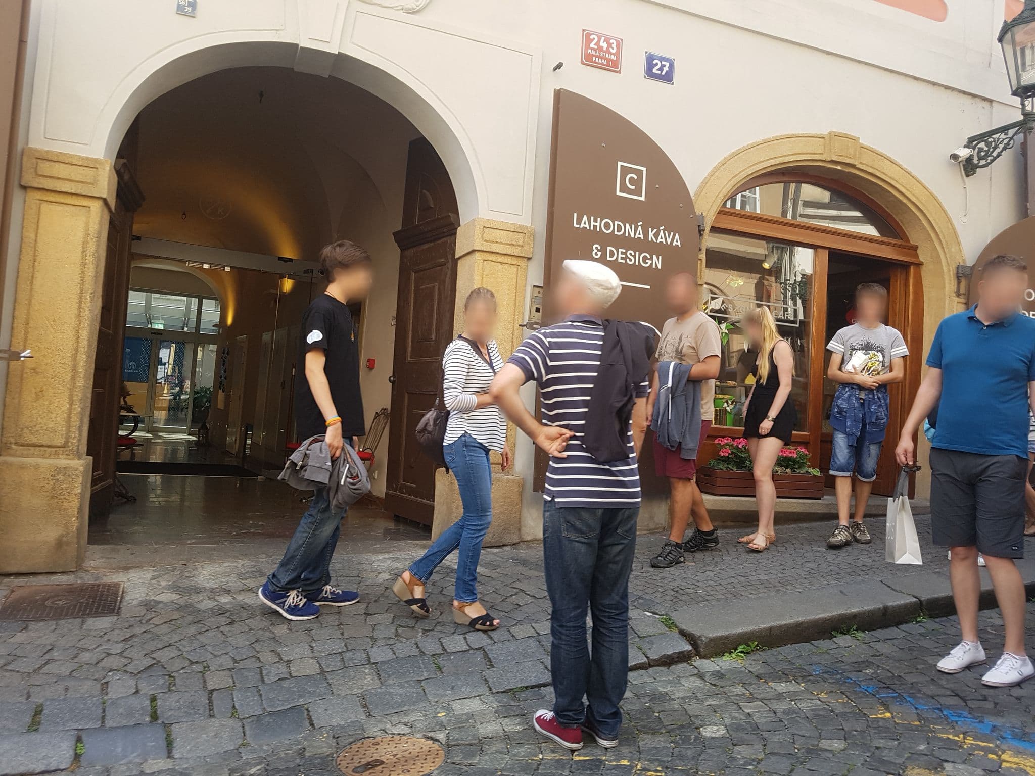 Street view near Aures Clavis Hotel, Malá Strana — © pbb (CC BY-SA · Mapillary)