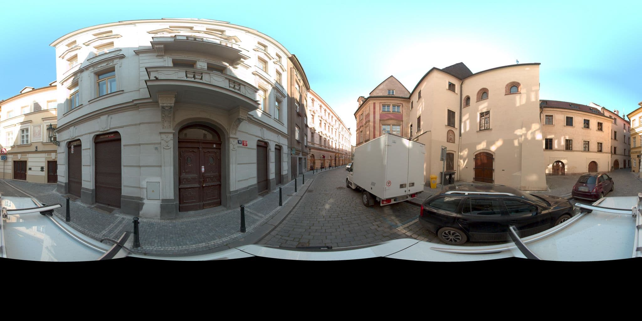 Street view near Cathedral Prague Apartments, Prague — © kolarius27 (CC BY-SA · Mapillary)