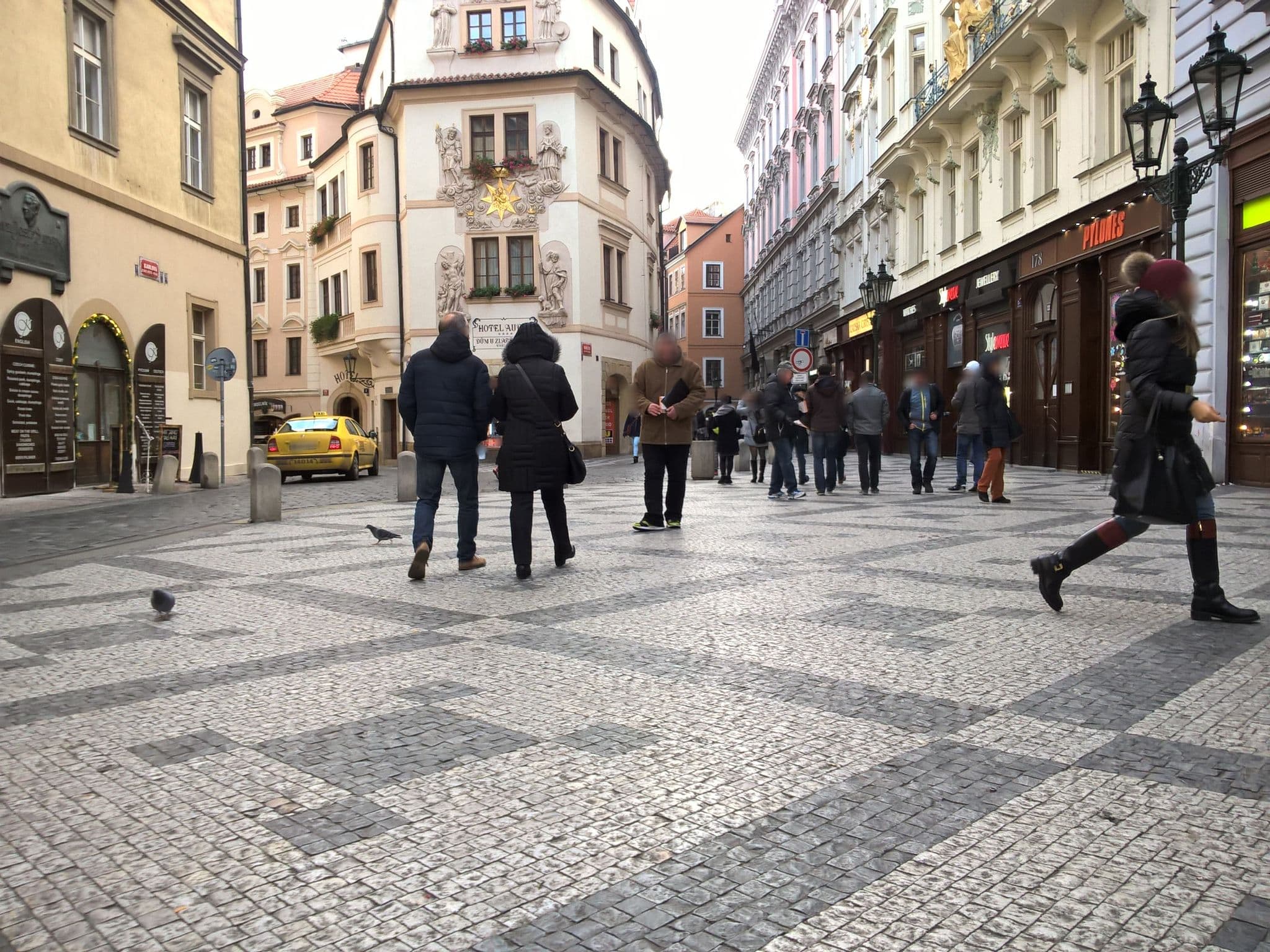 Street view near Charles IV Apartments, Prague — © pbb (CC BY-SA · Mapillary)