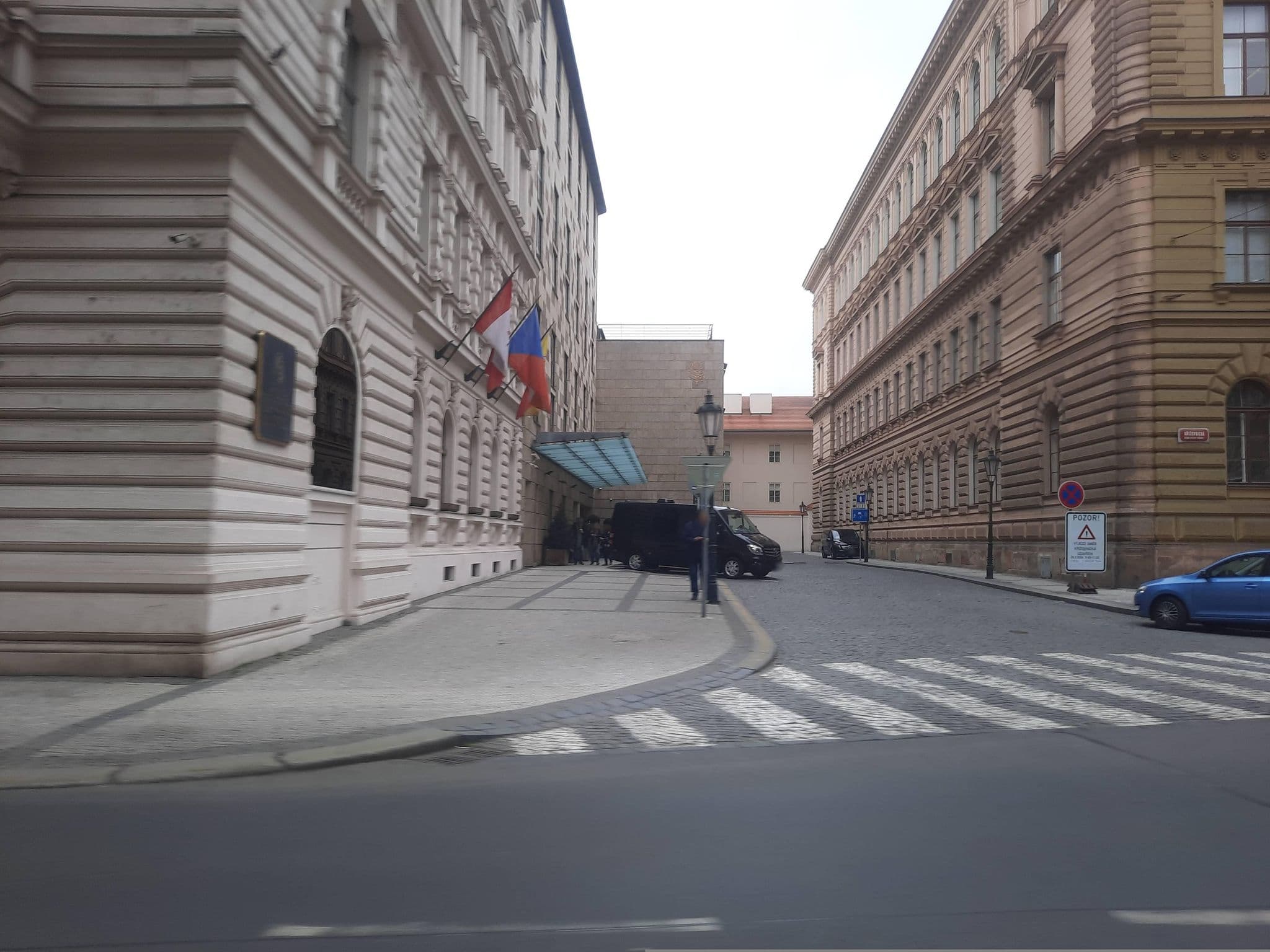 Street view near Historic Centre Apartments V, Prague — © ondrejlopatka (CC BY-SA · Mapillary)
